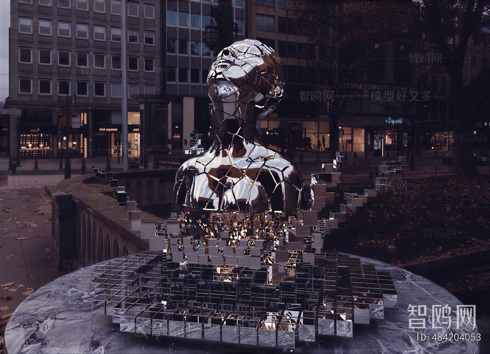 Modern Sculpture Sketch