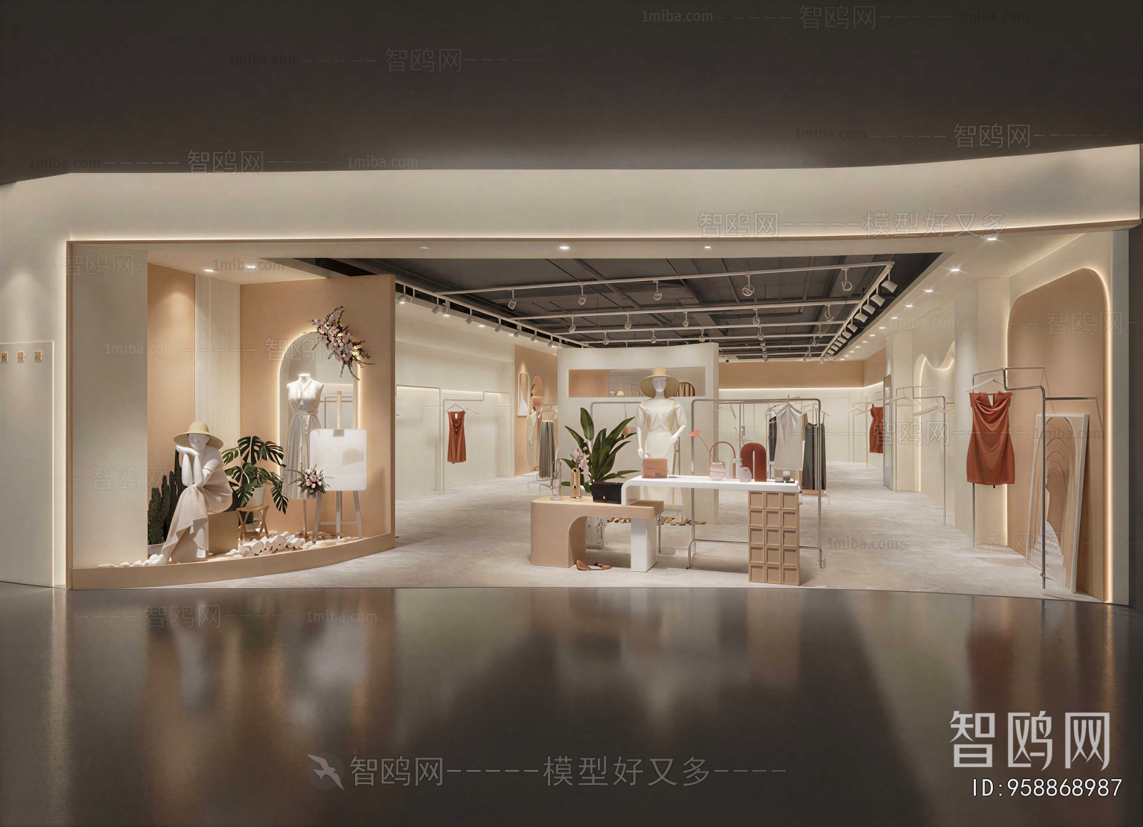 Modern Clothing Store