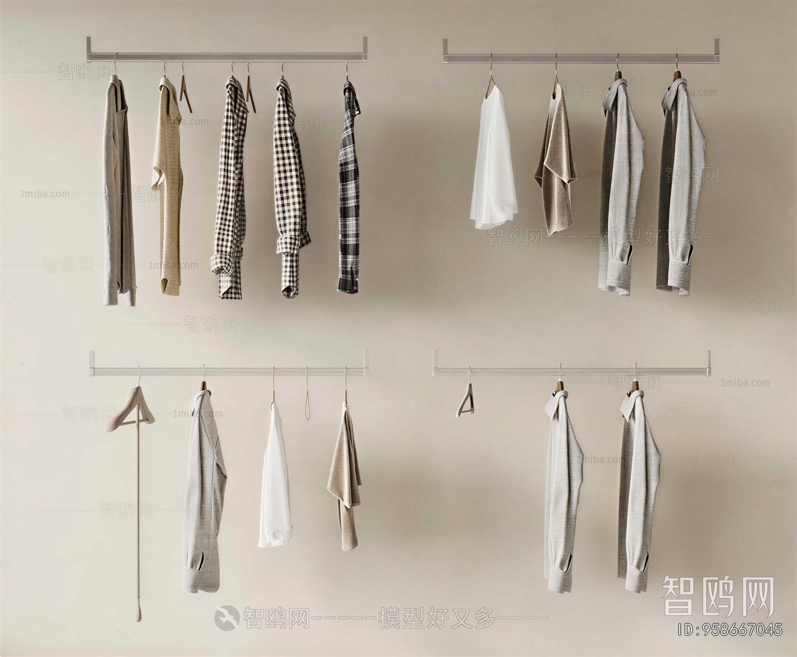Modern Coat Hanger