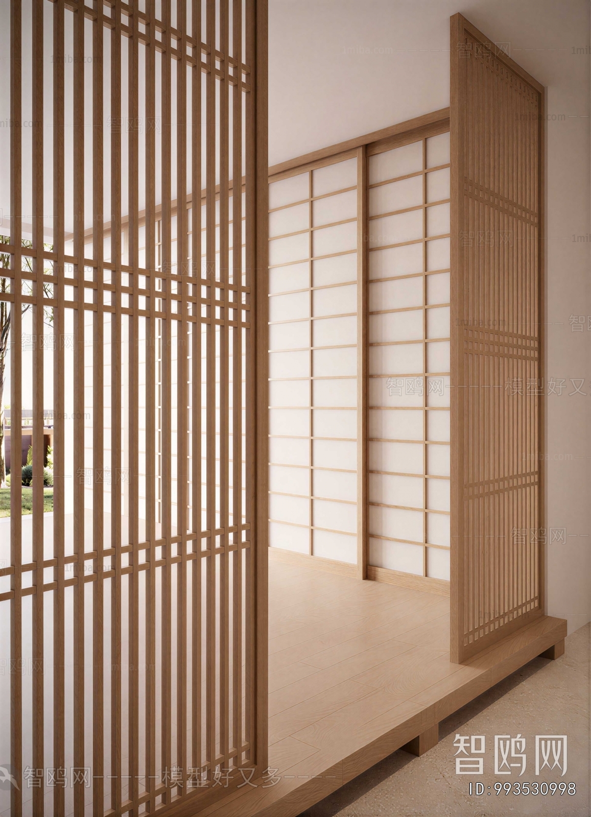 Japanese Style Sliding Door