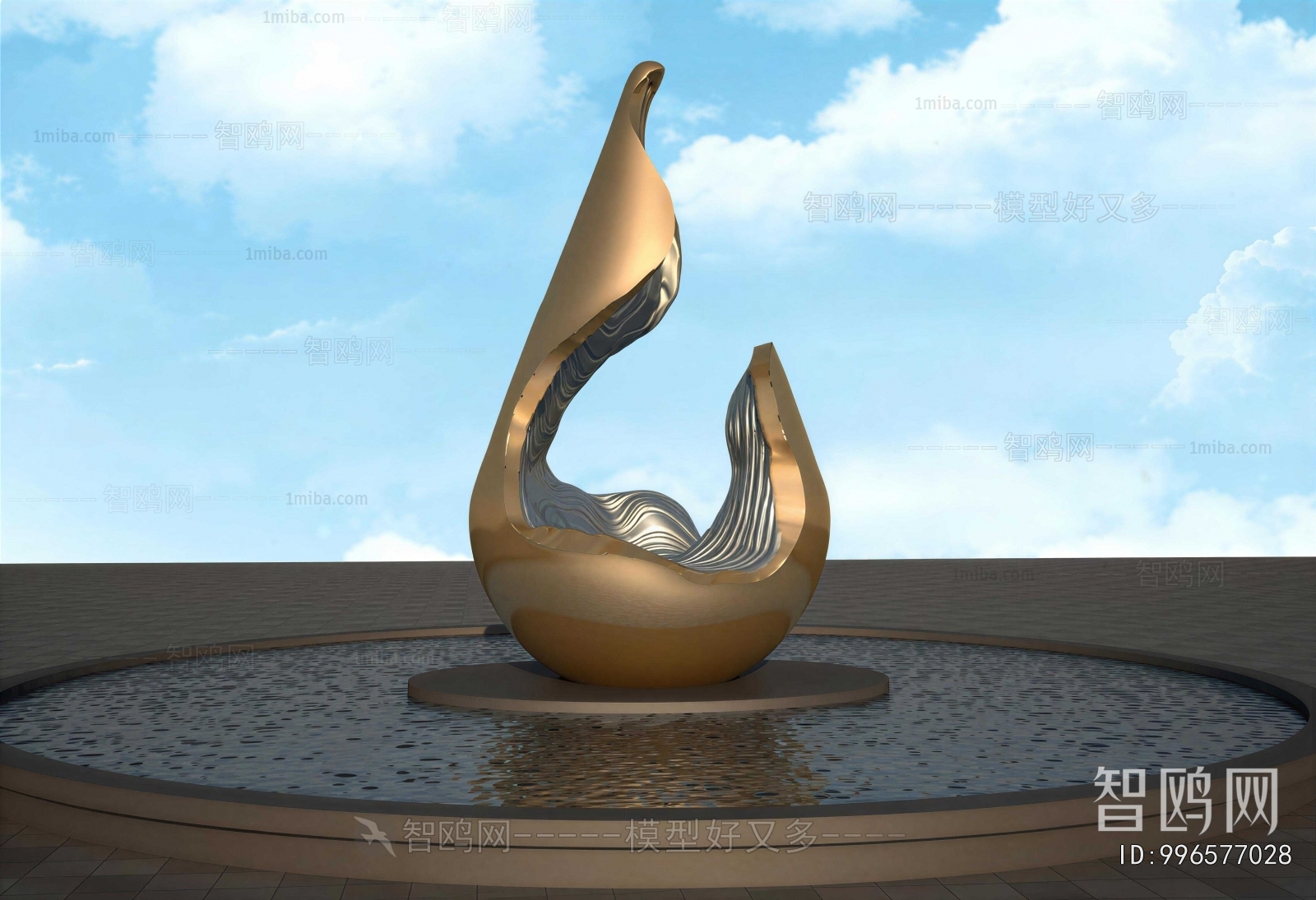 Modern Sculpture Sketch