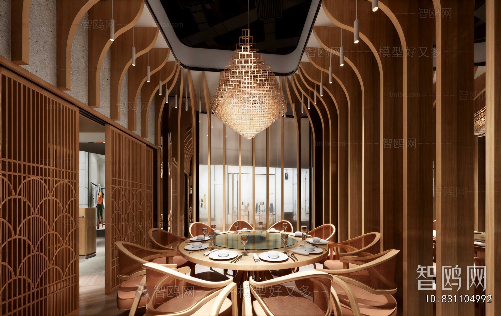 New Chinese Style Restaurant Box