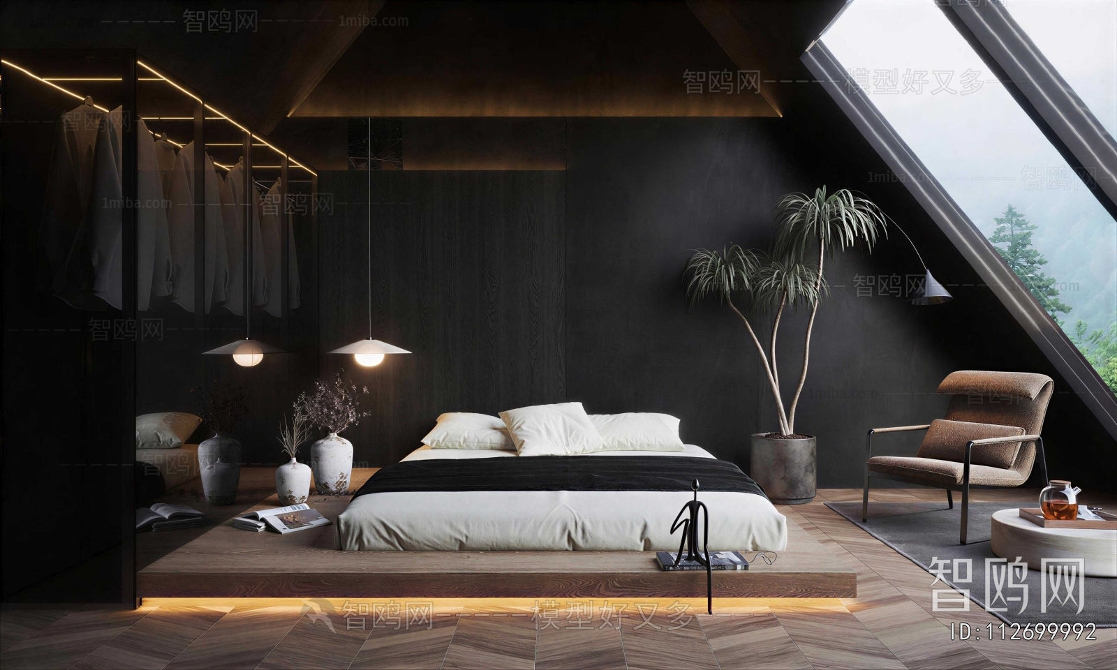 Nordic Style Bedroom