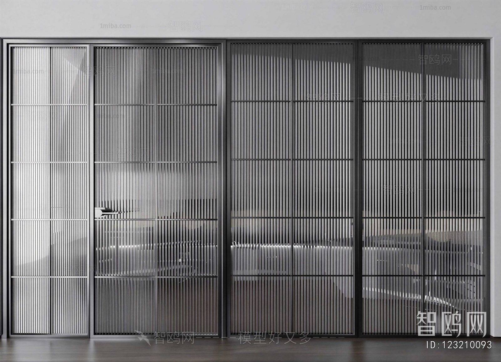 Modern Glass Screen Partition