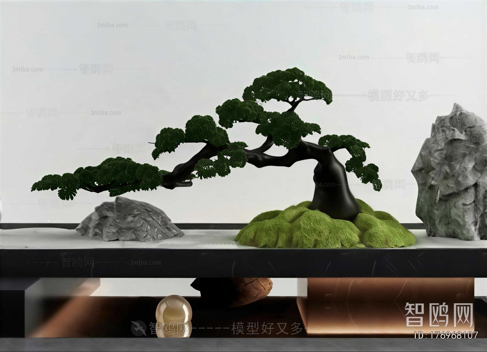New Chinese Style Plant Landscaping