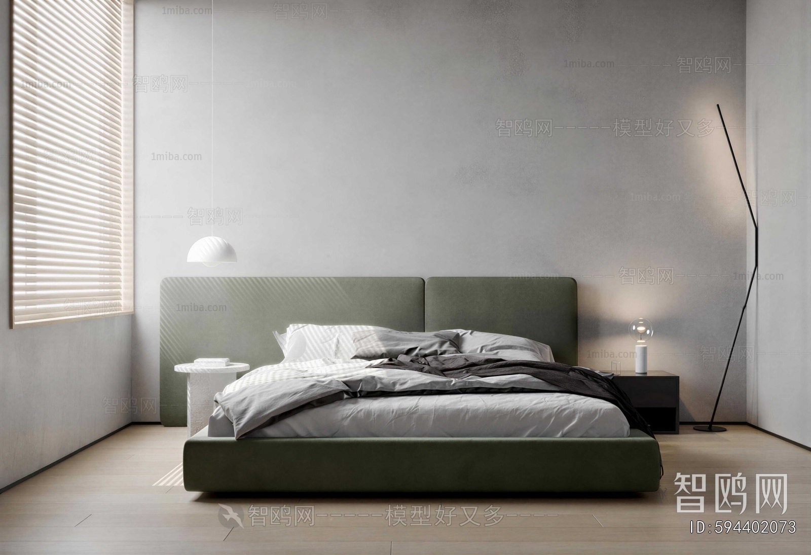 Modern Double Bed