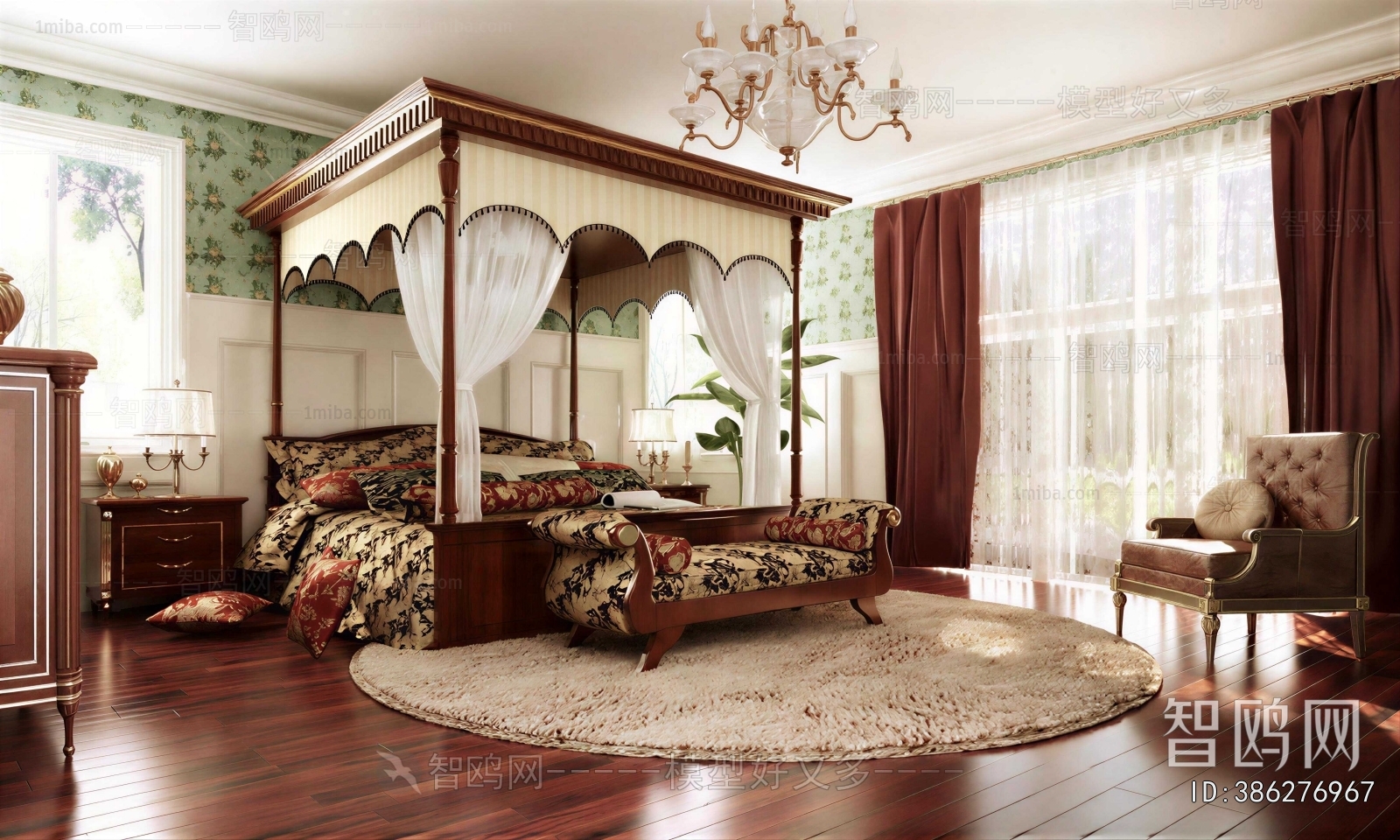 European Style Bedroom