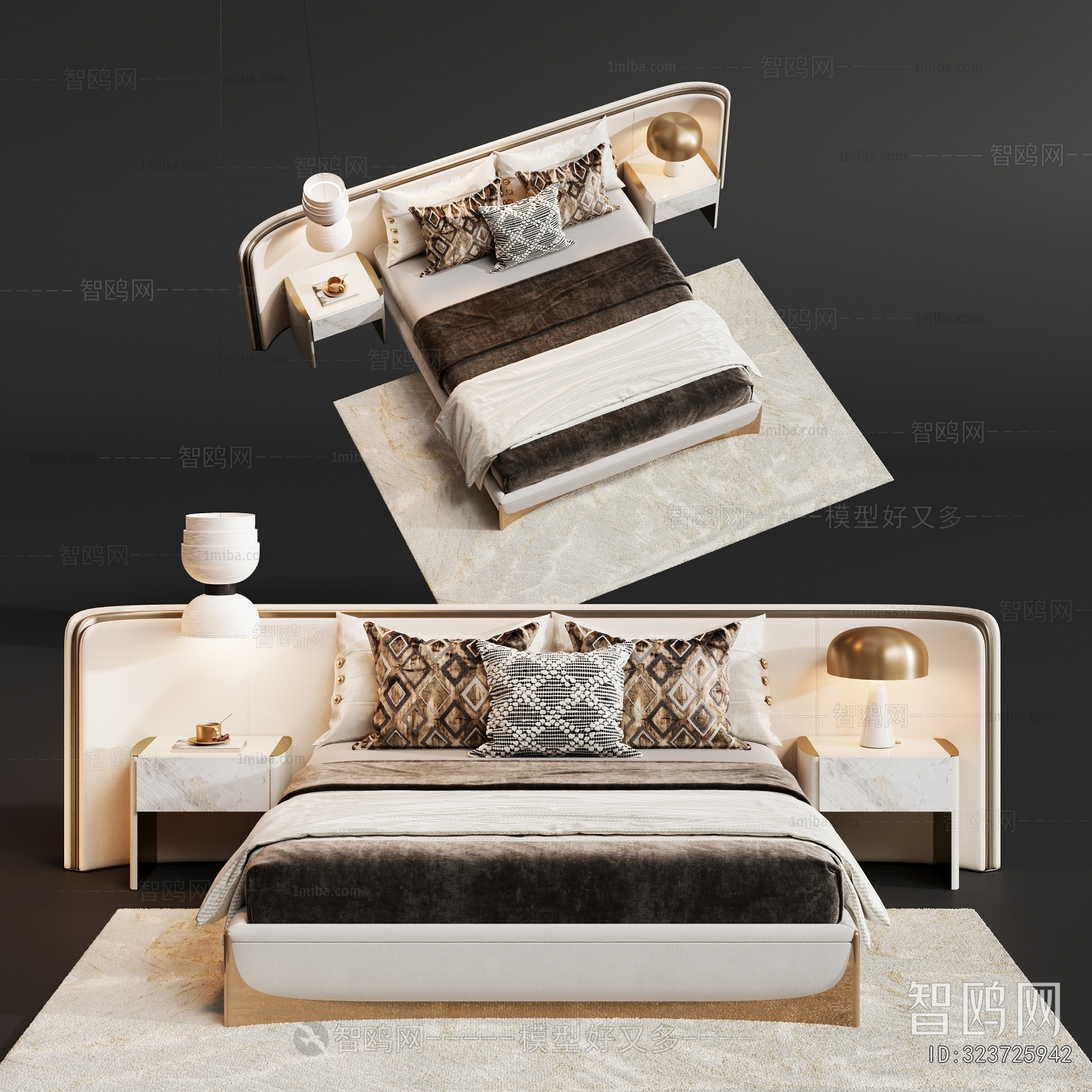 Modern Double Bed
