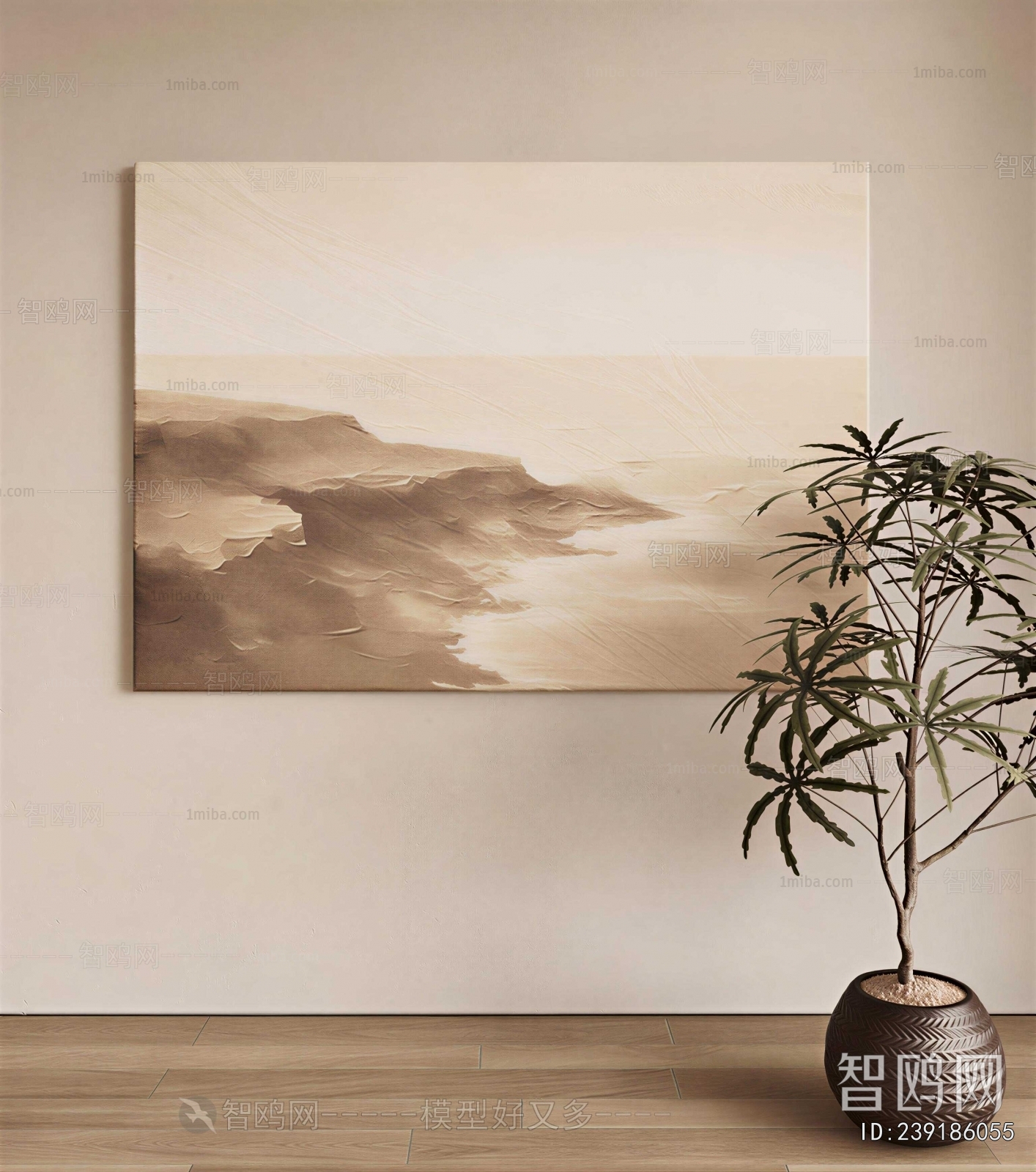 Wabi-sabi Style Painting