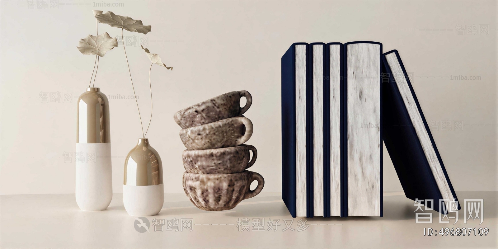 Wabi-sabi Style Decorative Set