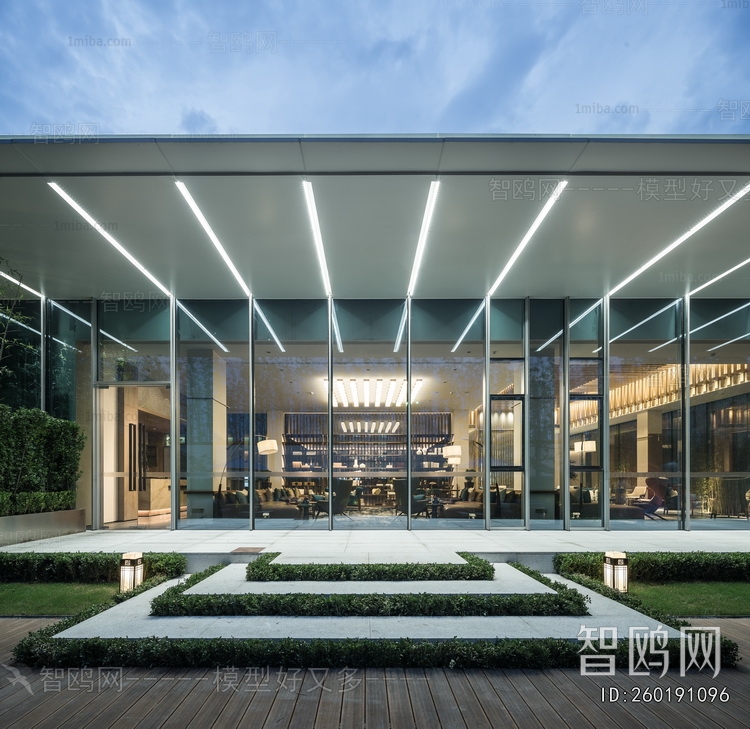 Modern Appearance Of Commercial Building