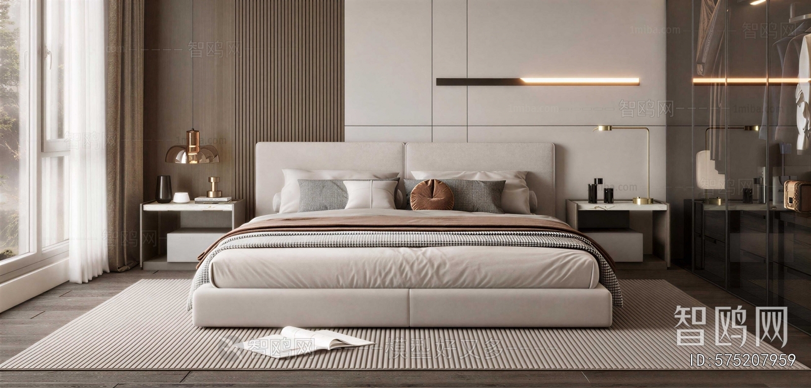 Modern Double Bed