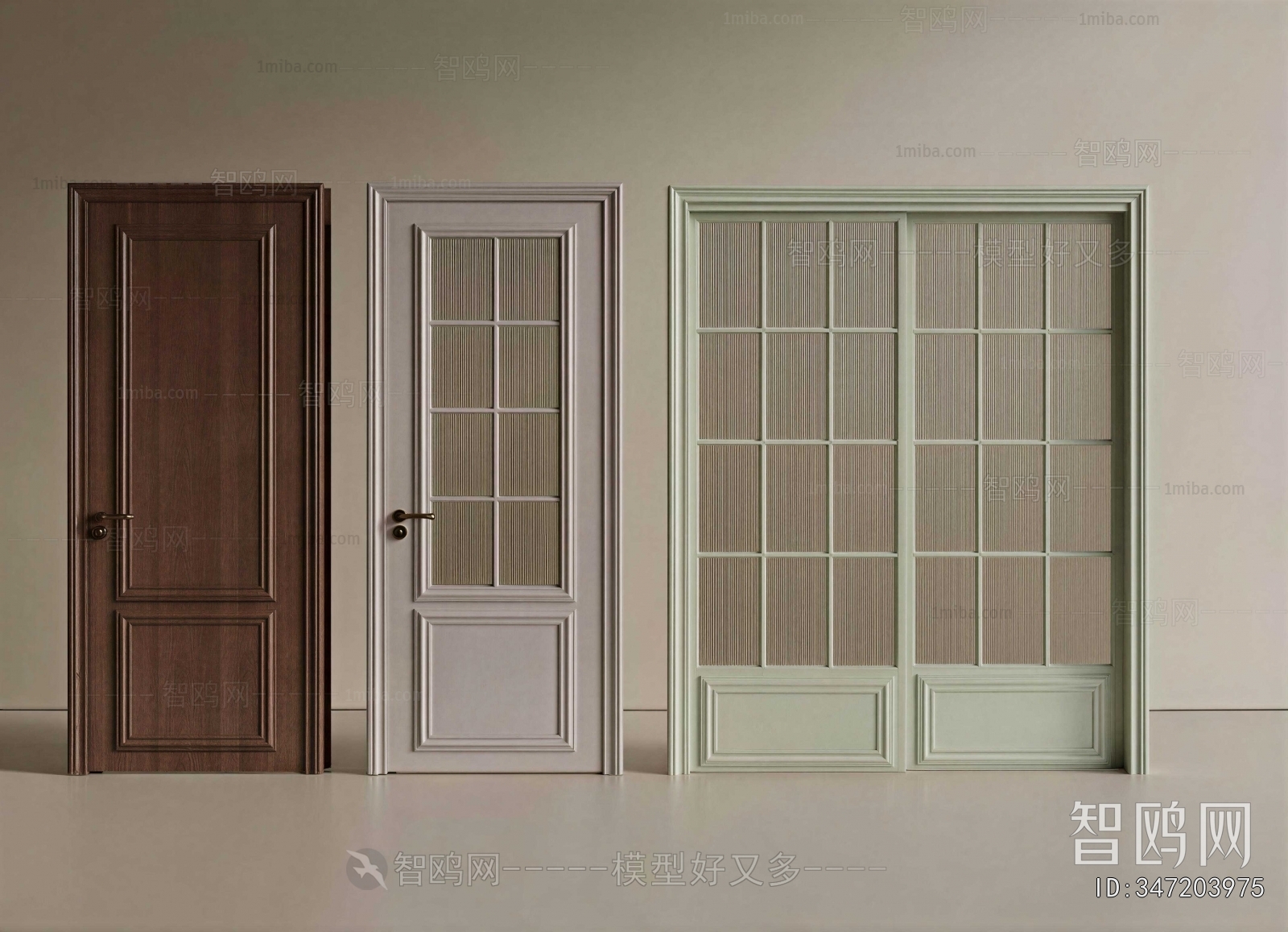 French Style Single Door