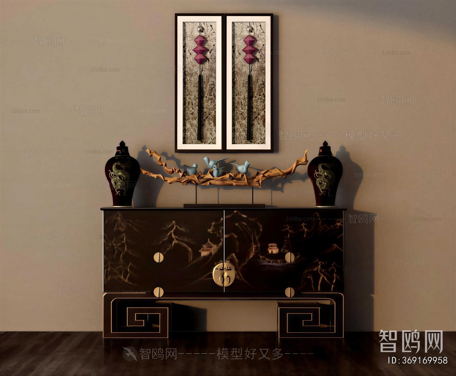 New Chinese Style Console