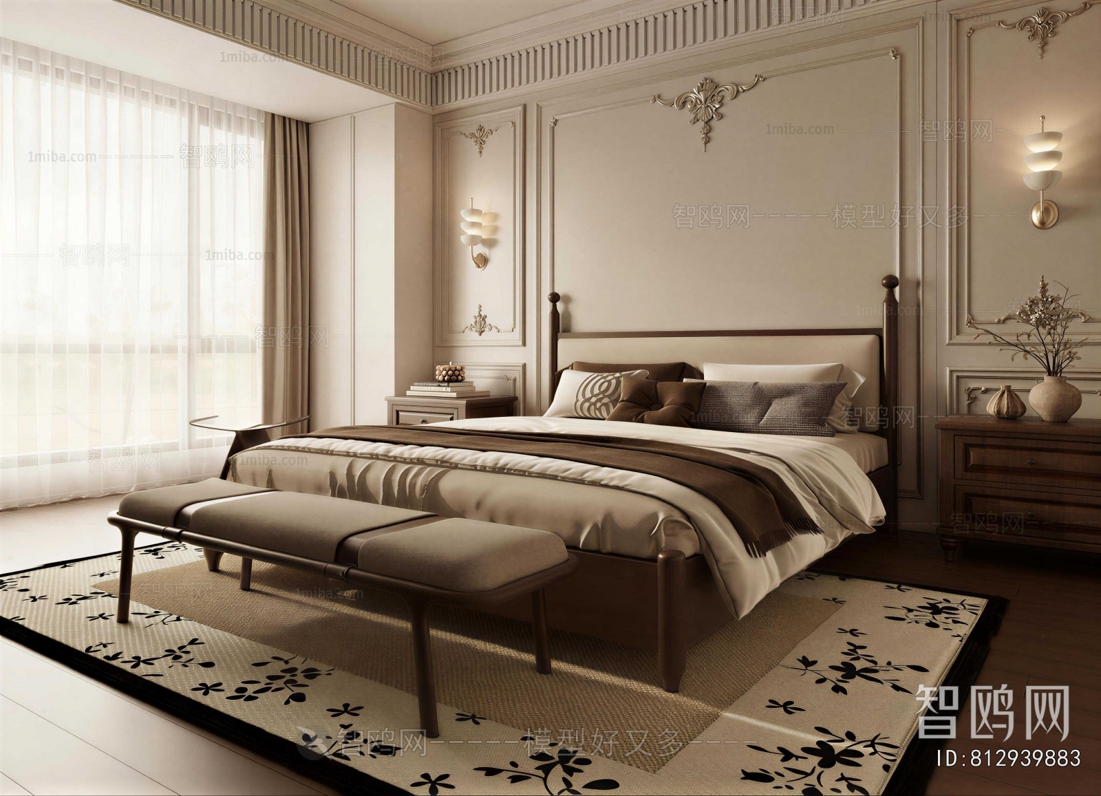 French Style Bedroom