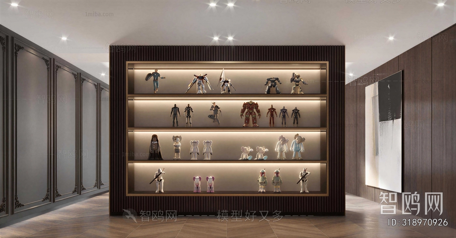 Modern Decorative Cabinet