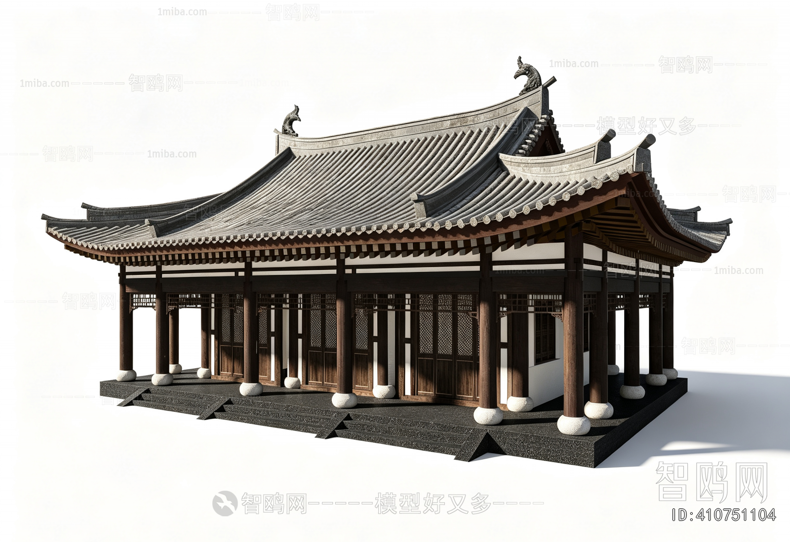 Chinese Style Ancient Architectural Buildings