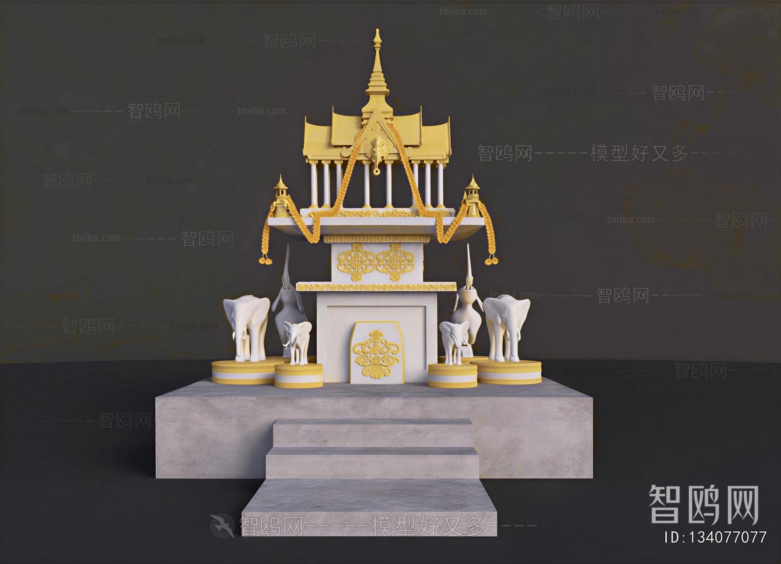 Southeast Asian Style Decorative Set
