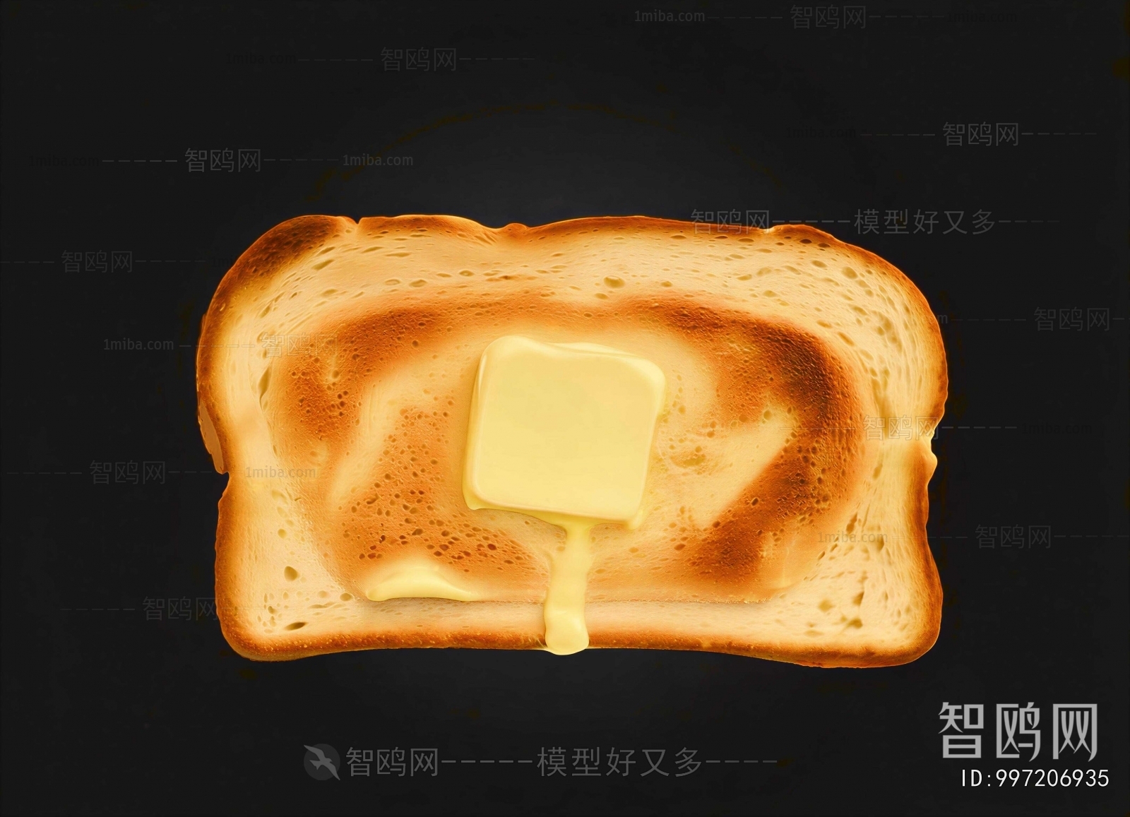 Modern Bread Cake