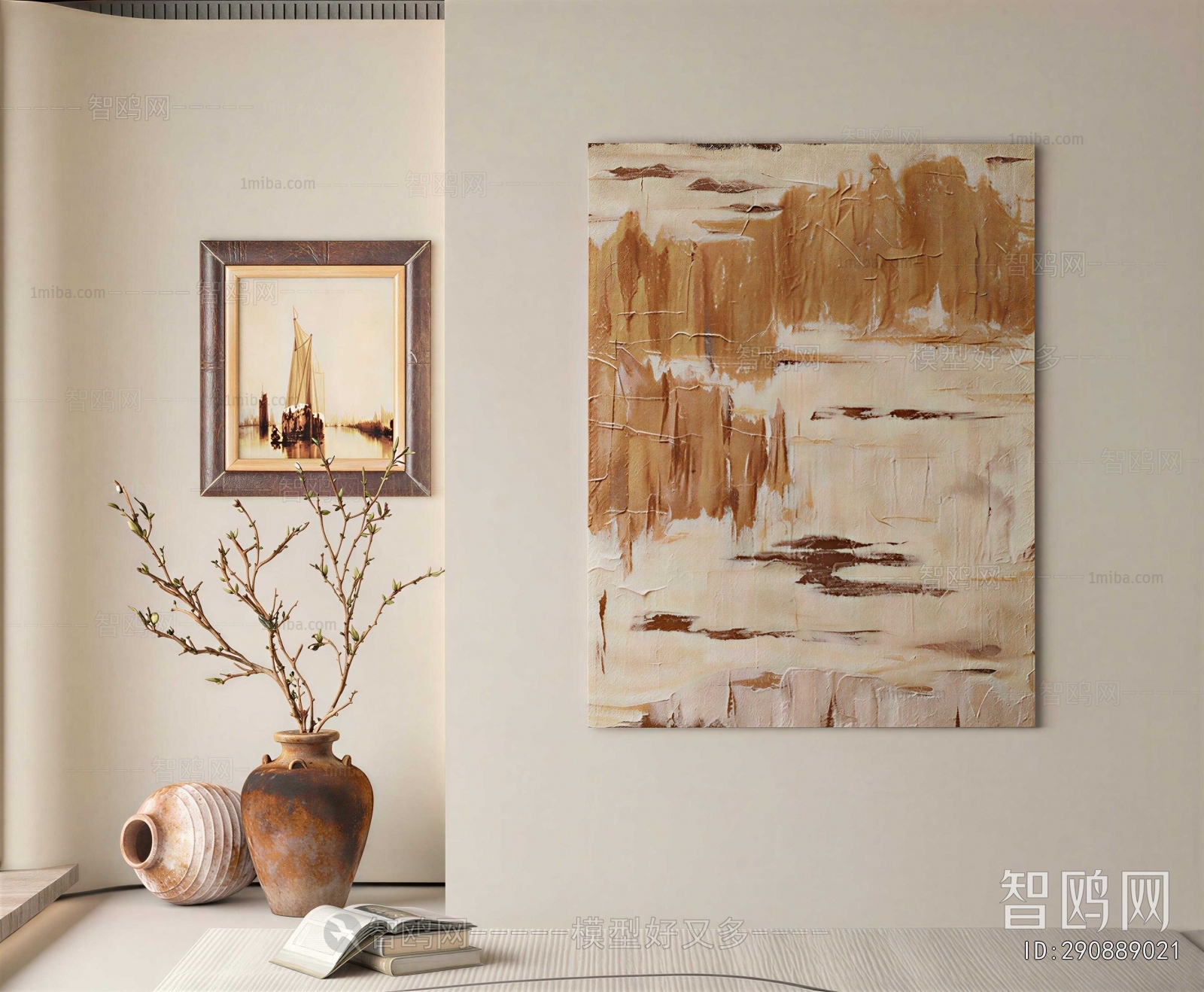 Wabi-sabi Style Painting