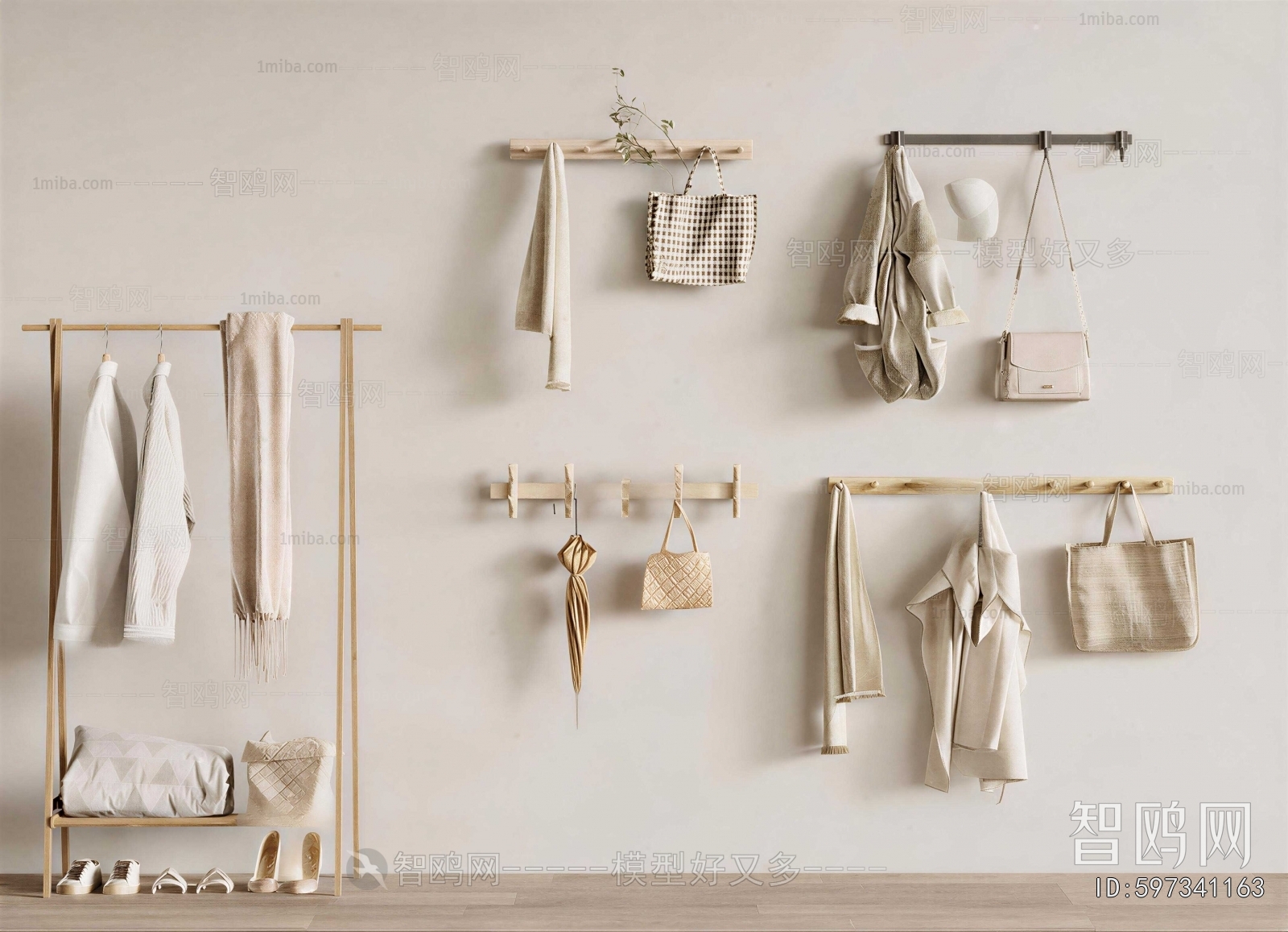 Modern Coat Hanger