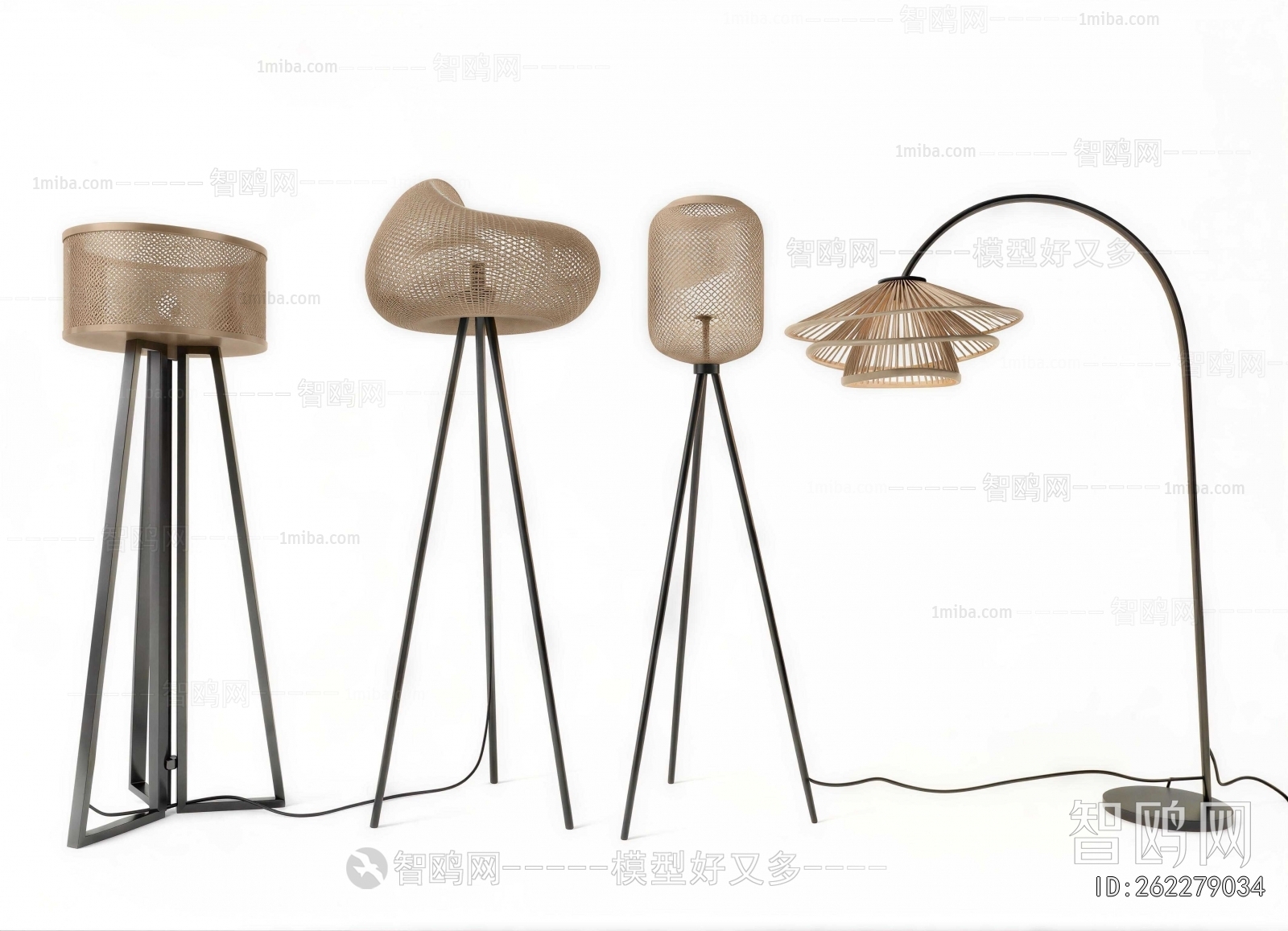 Wabi-sabi Style Floor Lamp