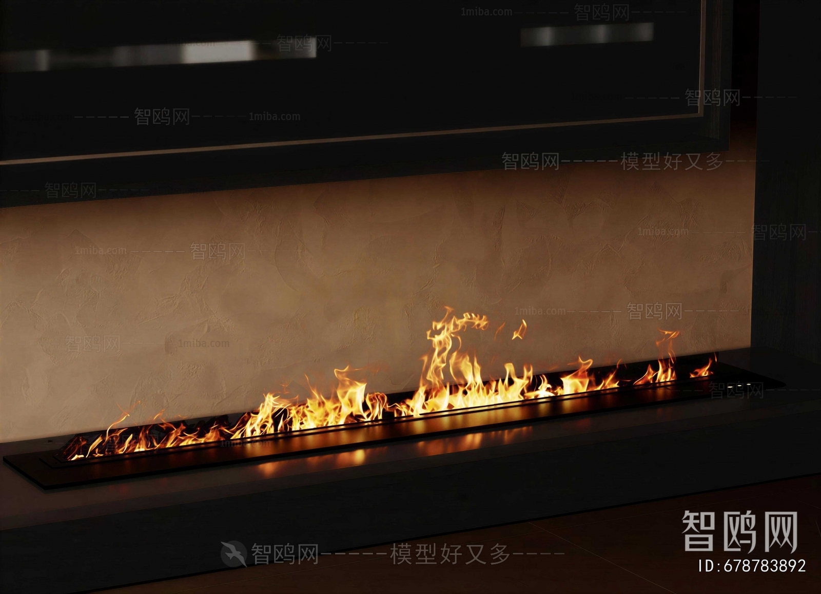 Modern Electronic Fireplace