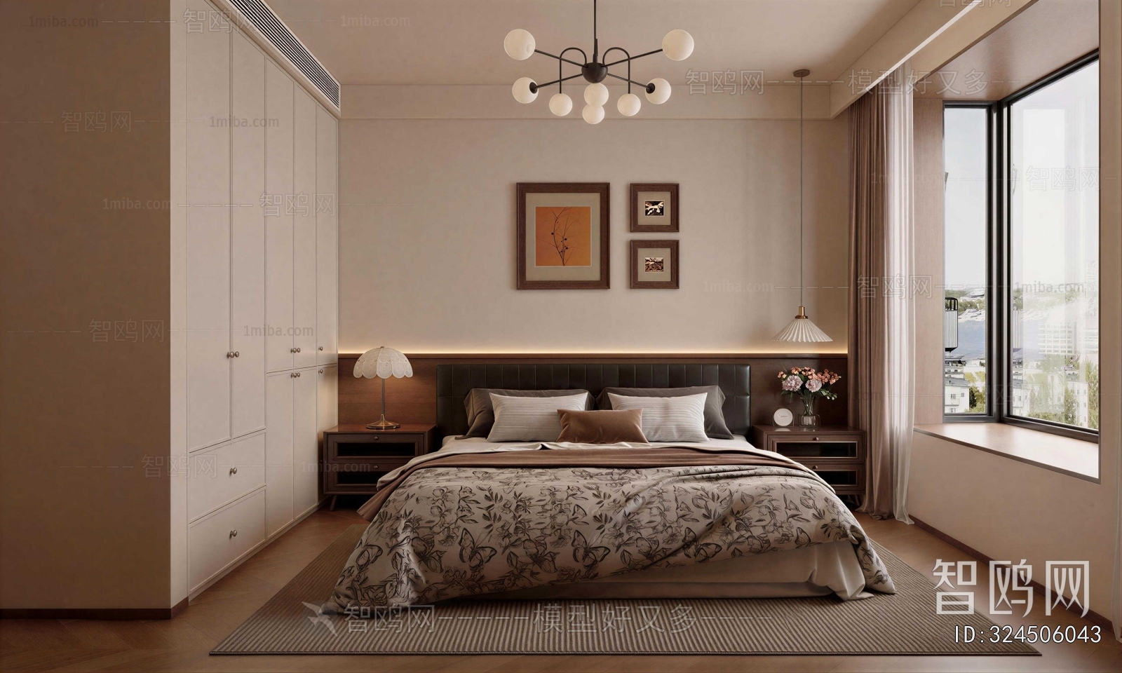 American Style Bedroom