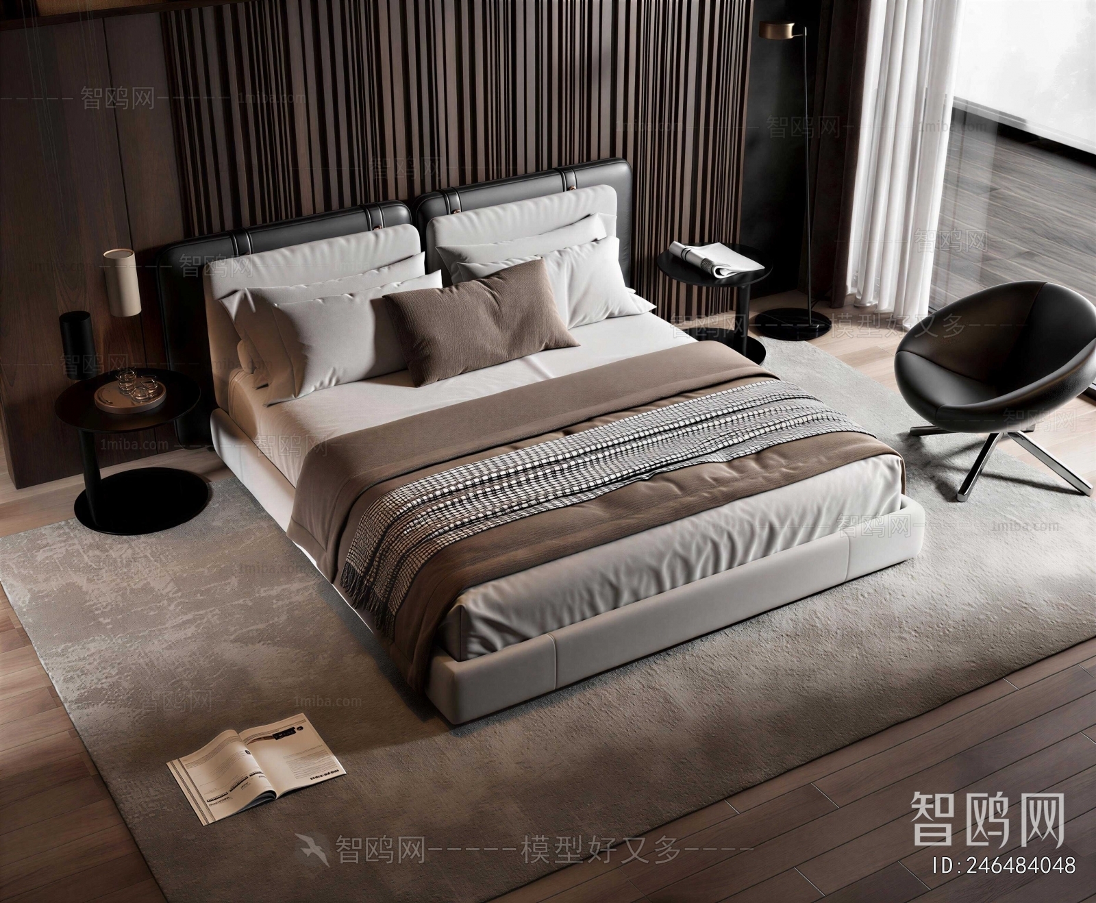 Modern Double Bed