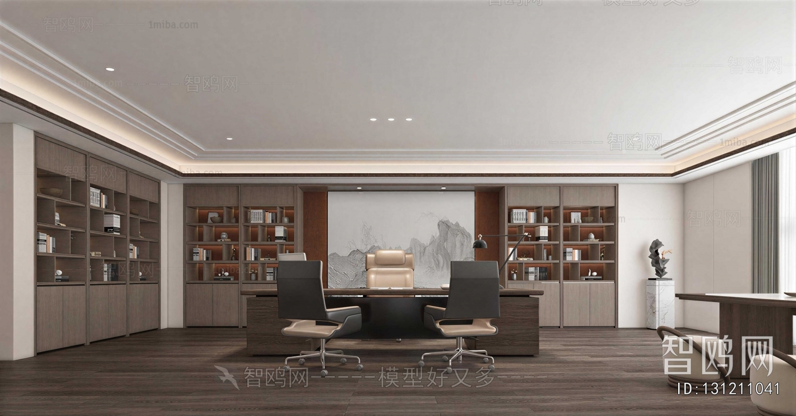 New Chinese Style Manager's Office