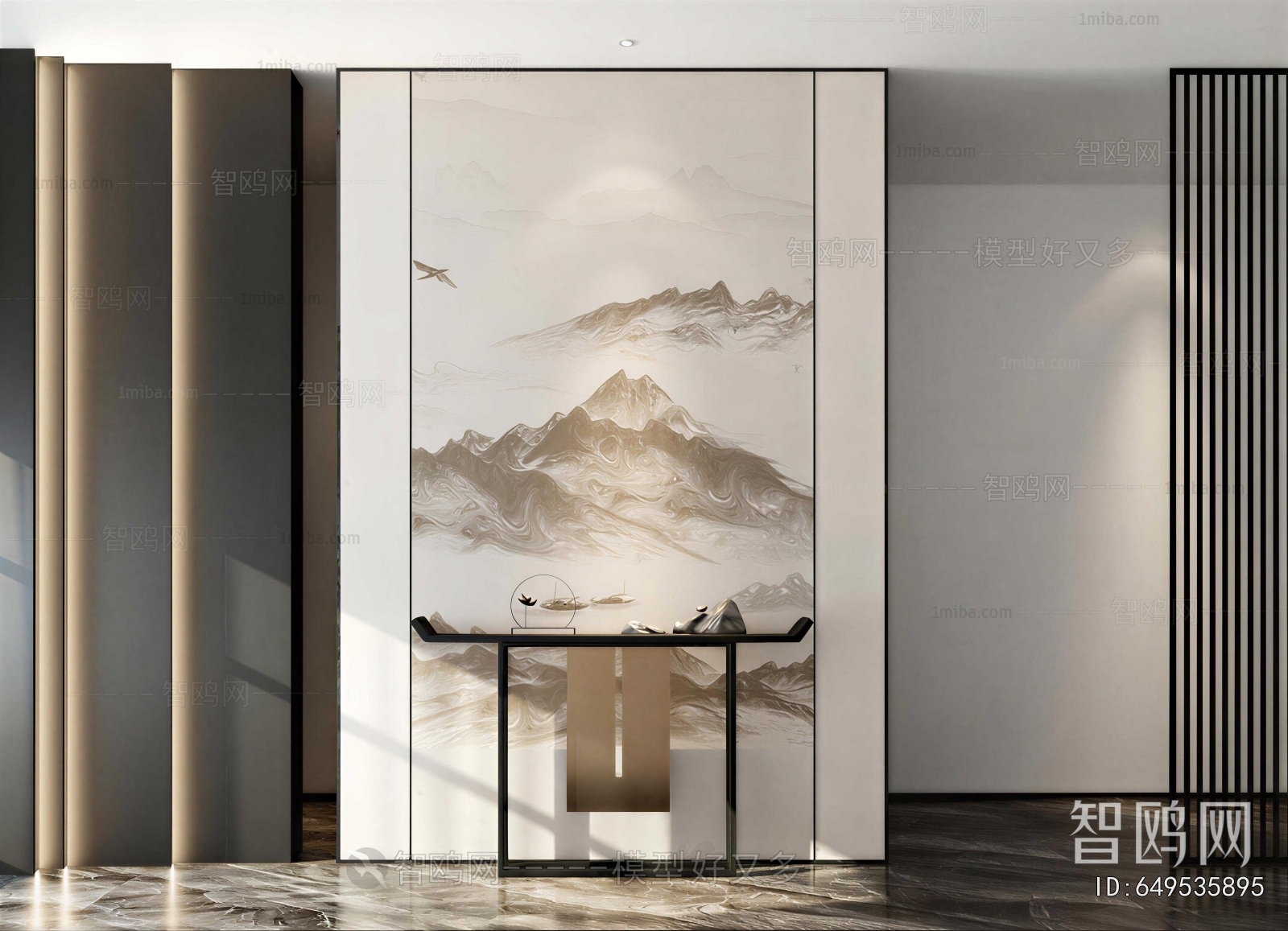 New Chinese Style Hallway