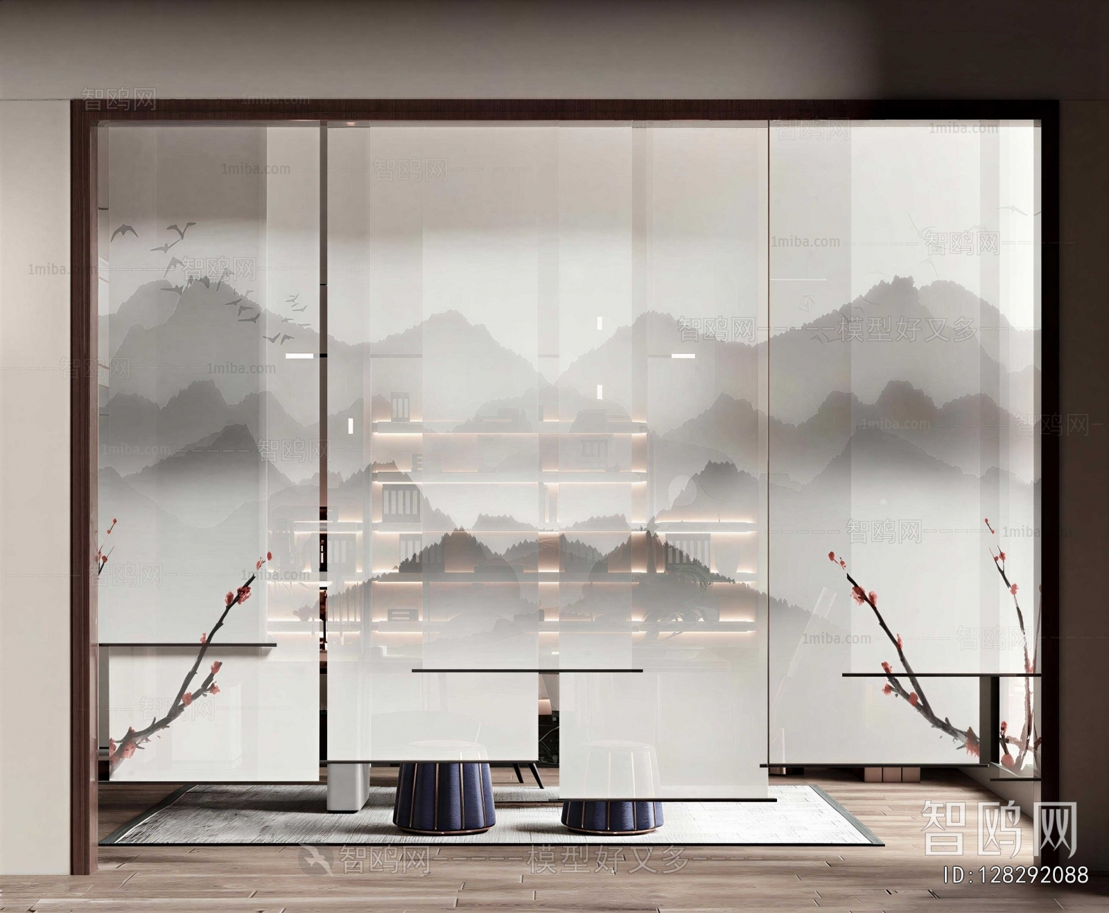 New Chinese Style Door Curtain