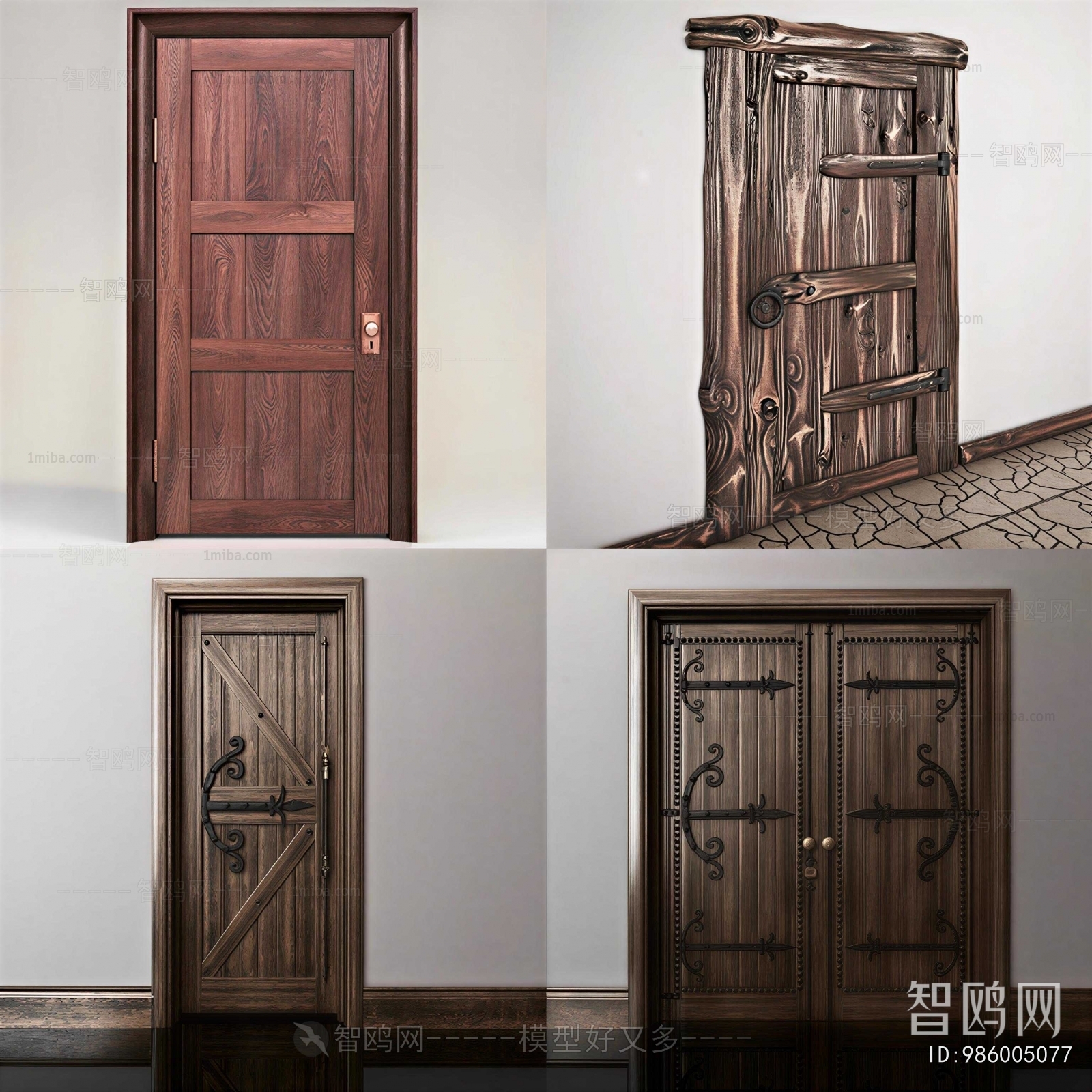Retro Style Door