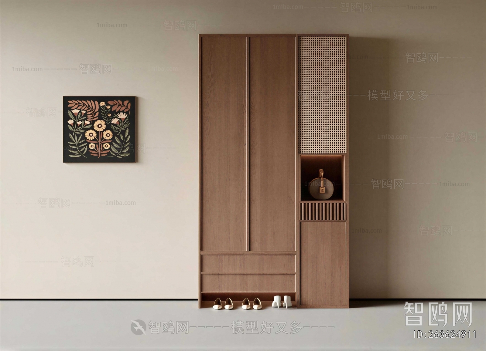 Modern Shoe Cabinet