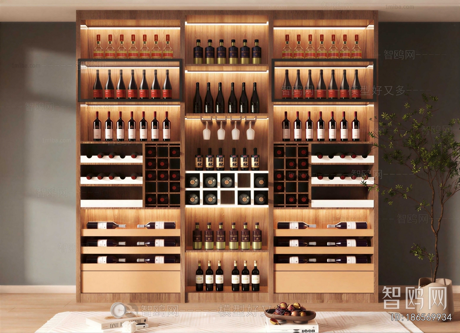 Modern Wine Cabinet