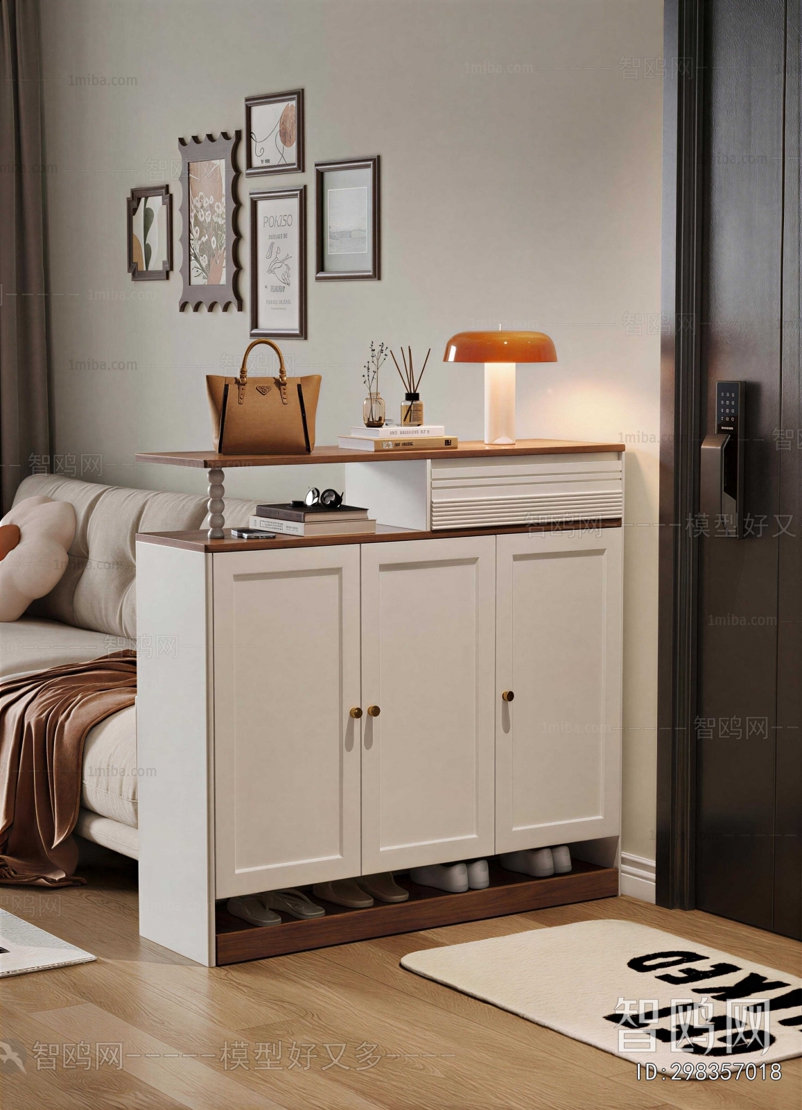 Modern Shoe Cabinet