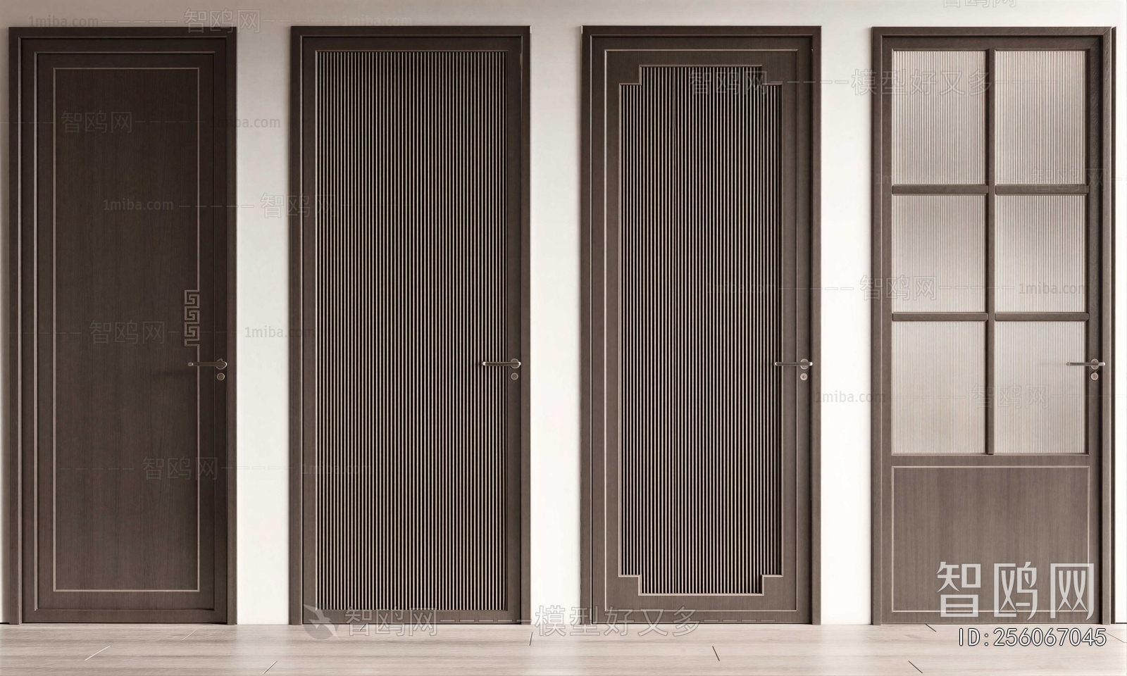 New Chinese Style Single Door