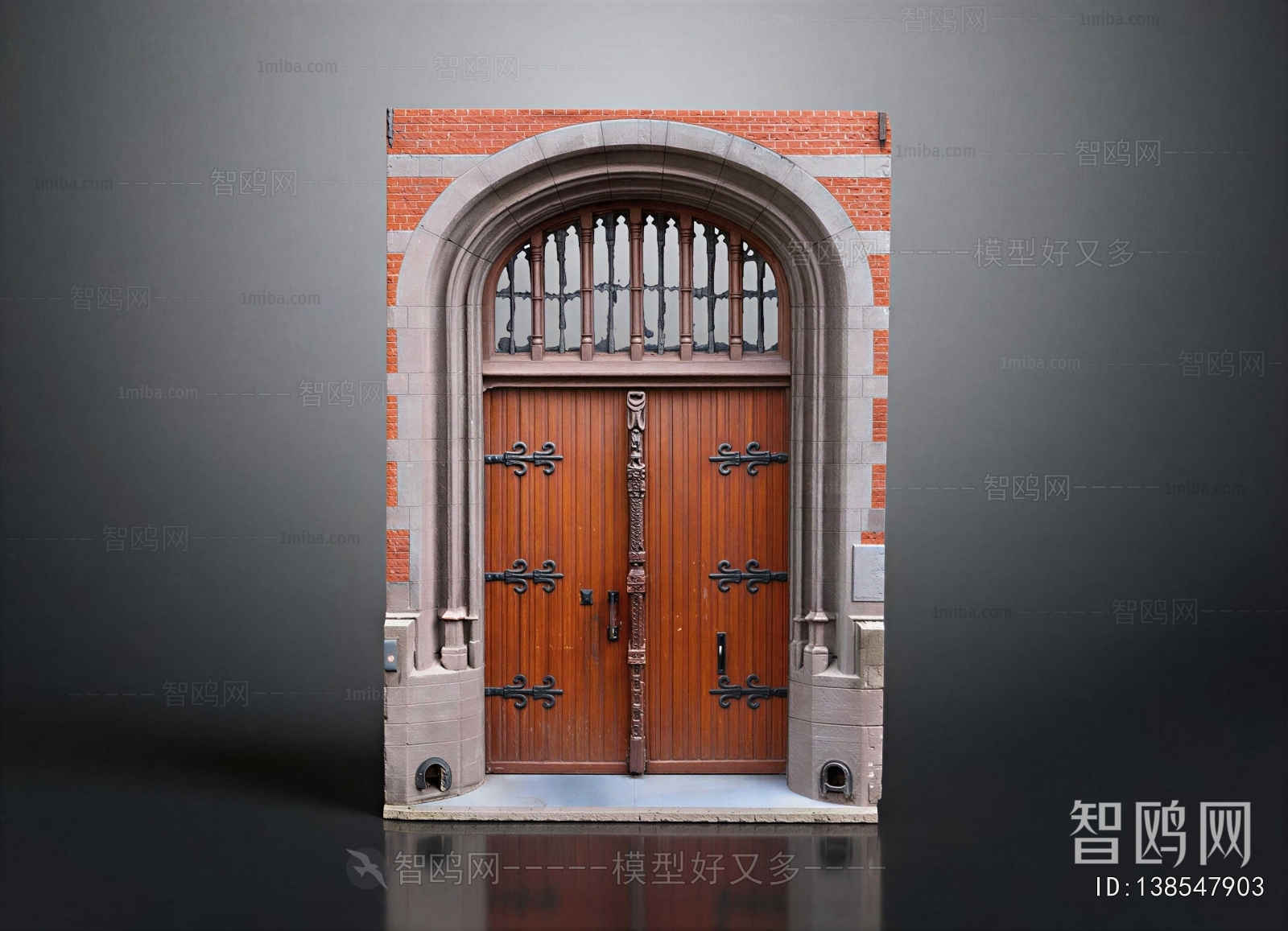 New Classical Style Single Door