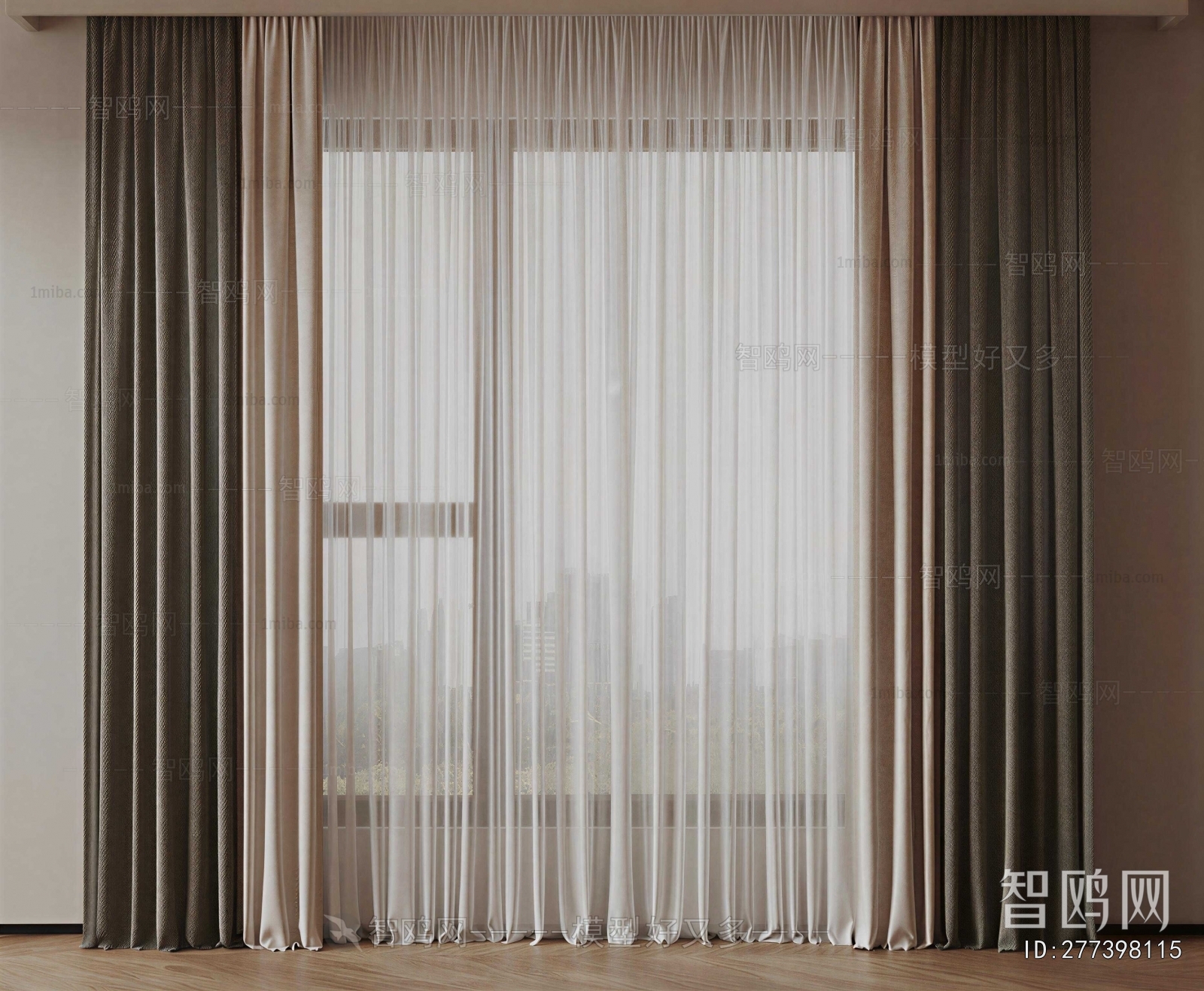 Modern The Curtain