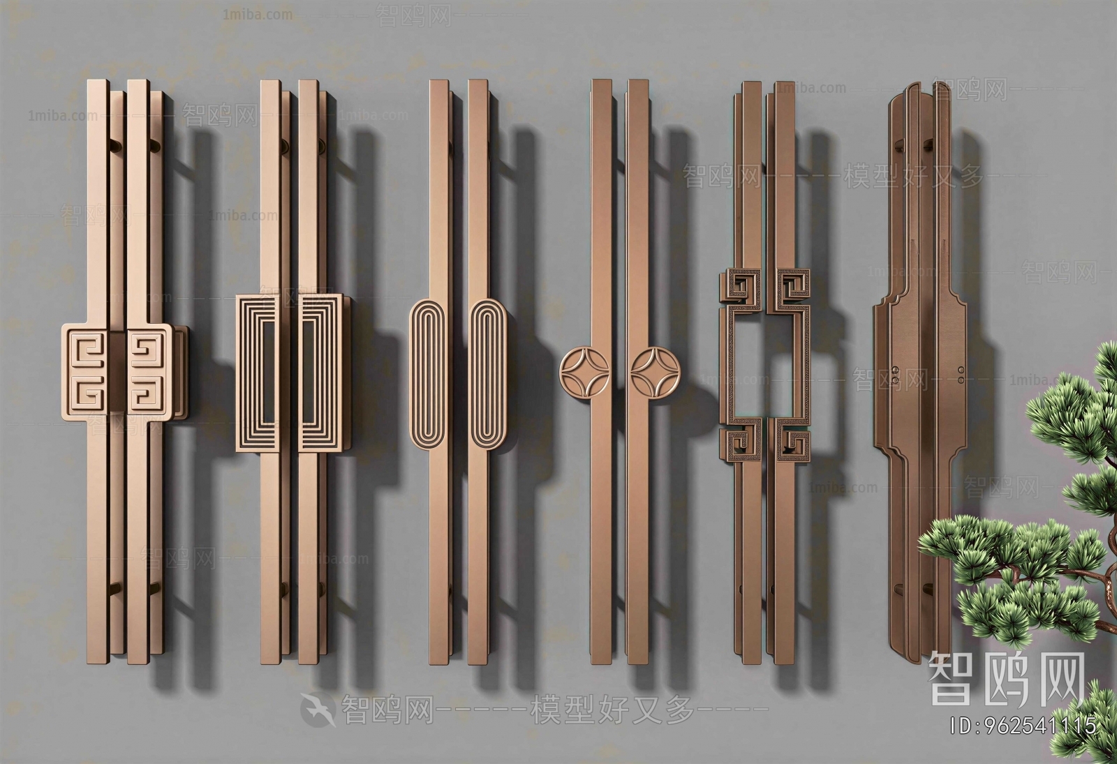 New Chinese Style Door Handle