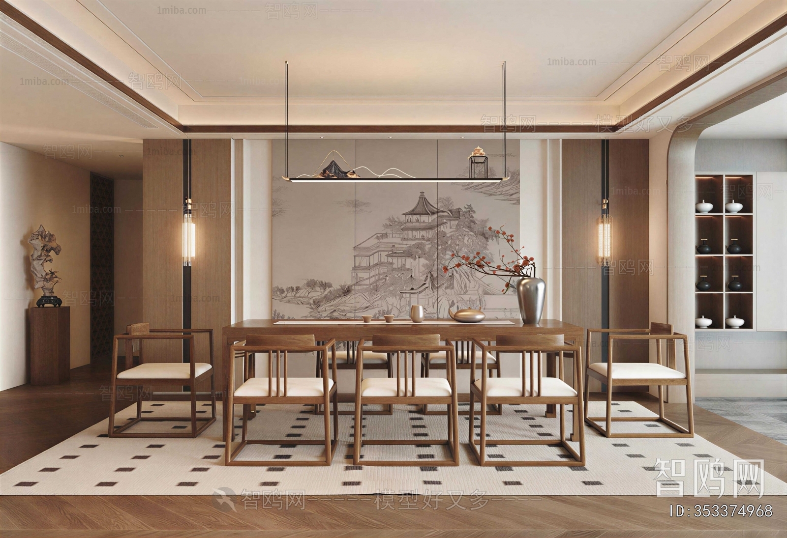 New Chinese Style Tea House