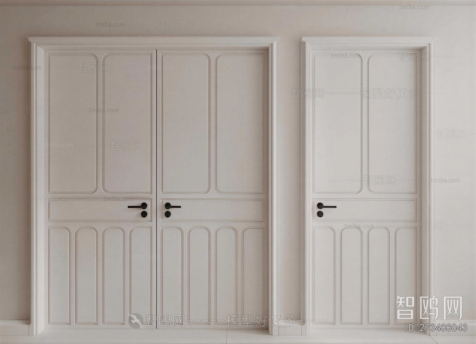 French Style Double Door