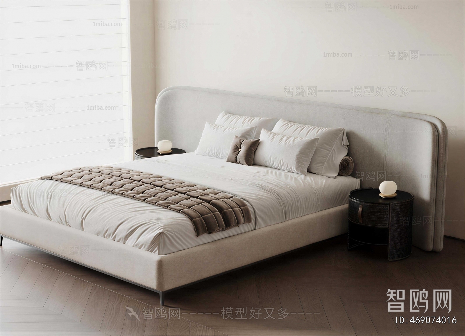 Modern Double Bed