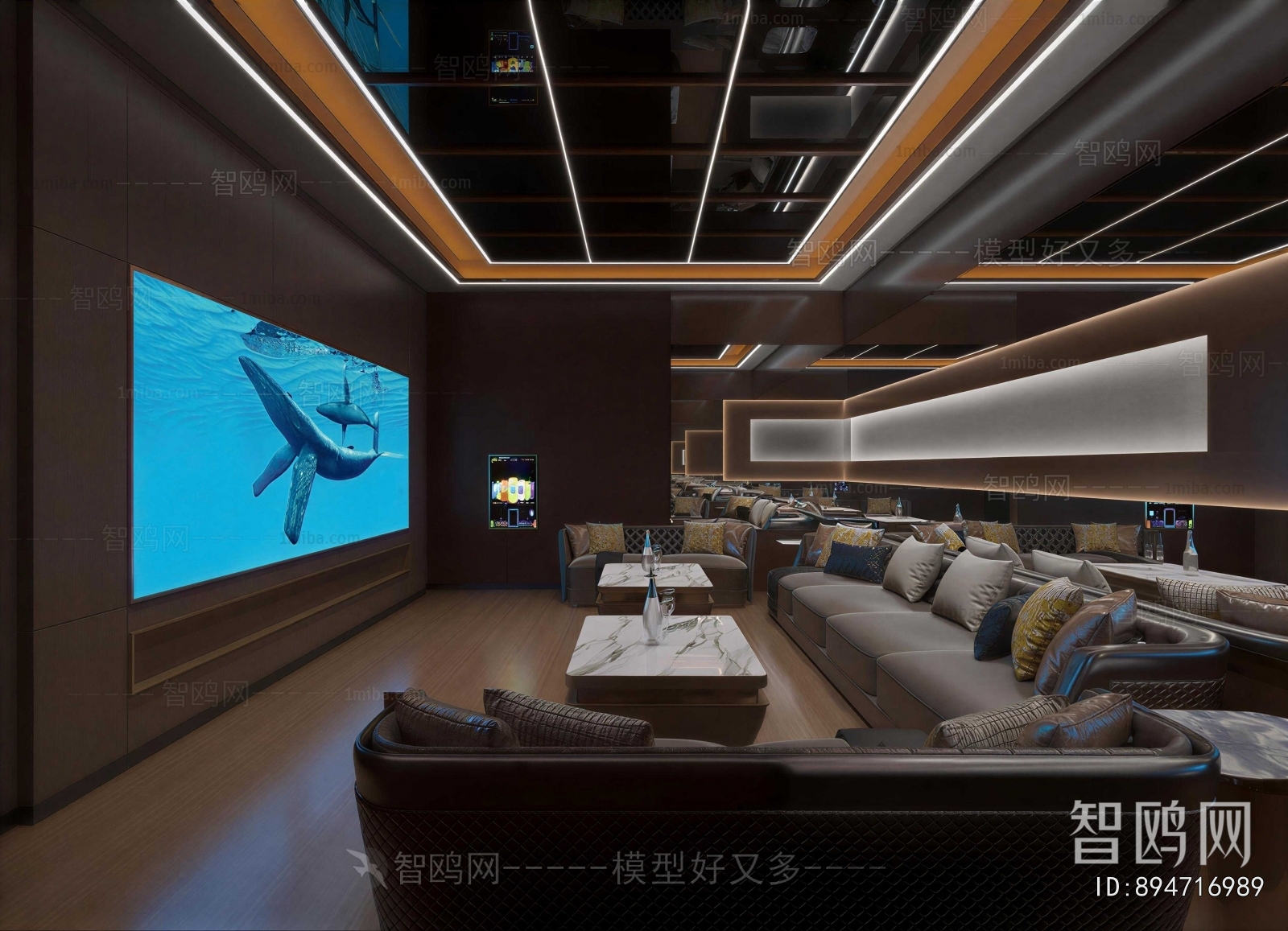 Modern Audiovisual Room