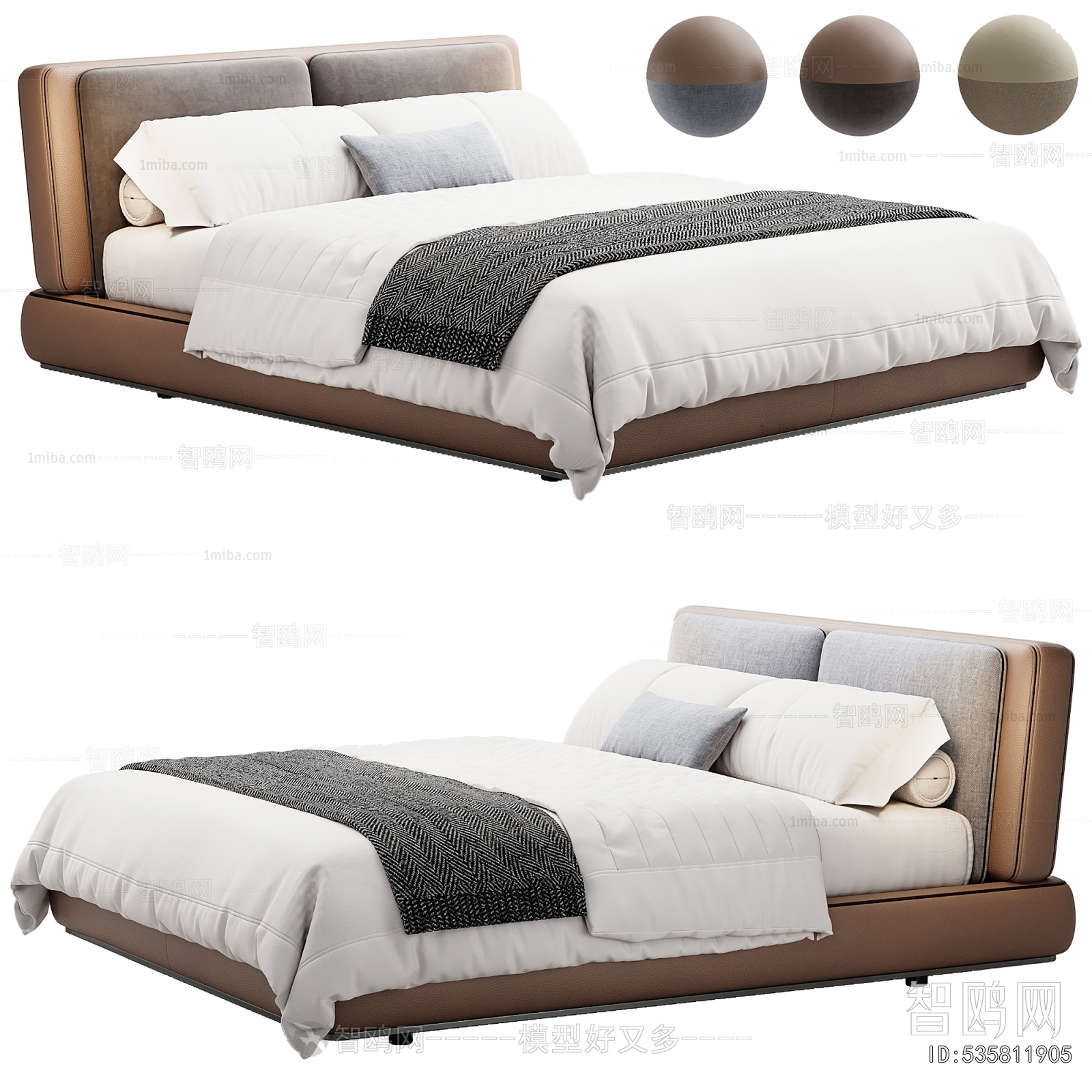 Modern Double Bed