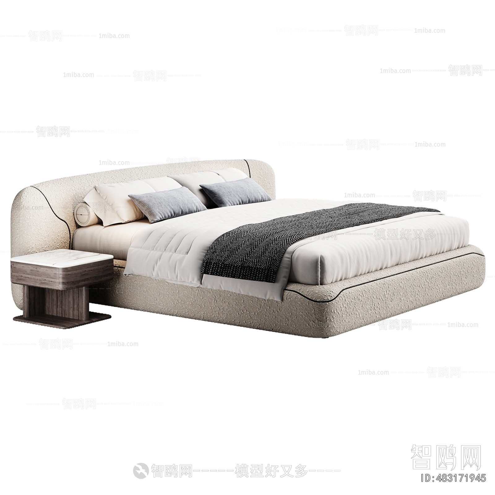Modern Double Bed