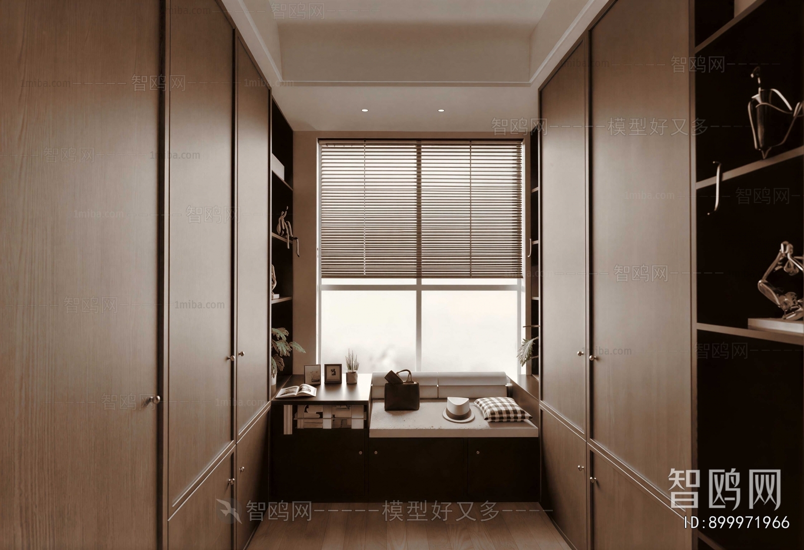Modern Clothes Storage Area