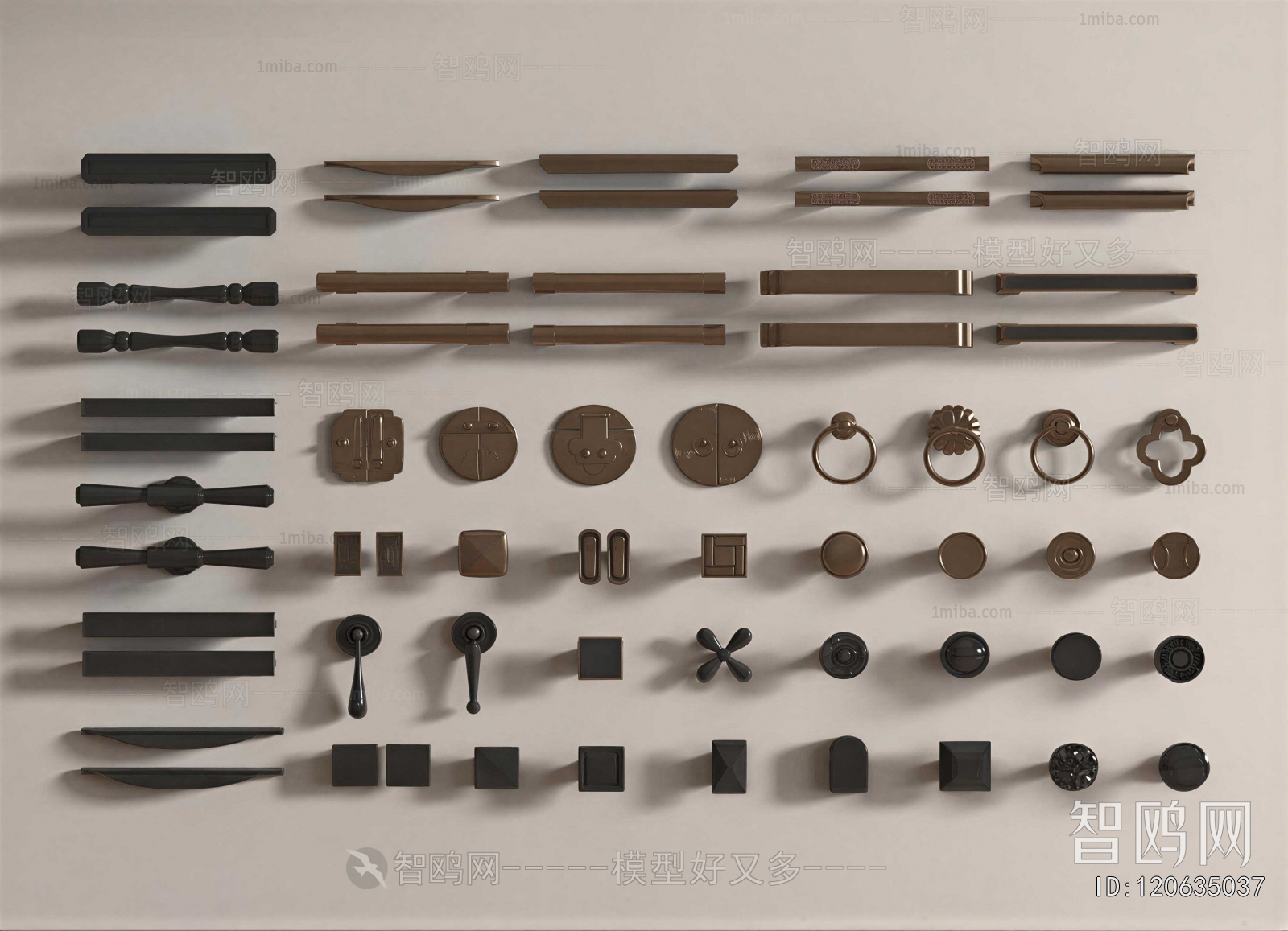 New Chinese Style Door Handle