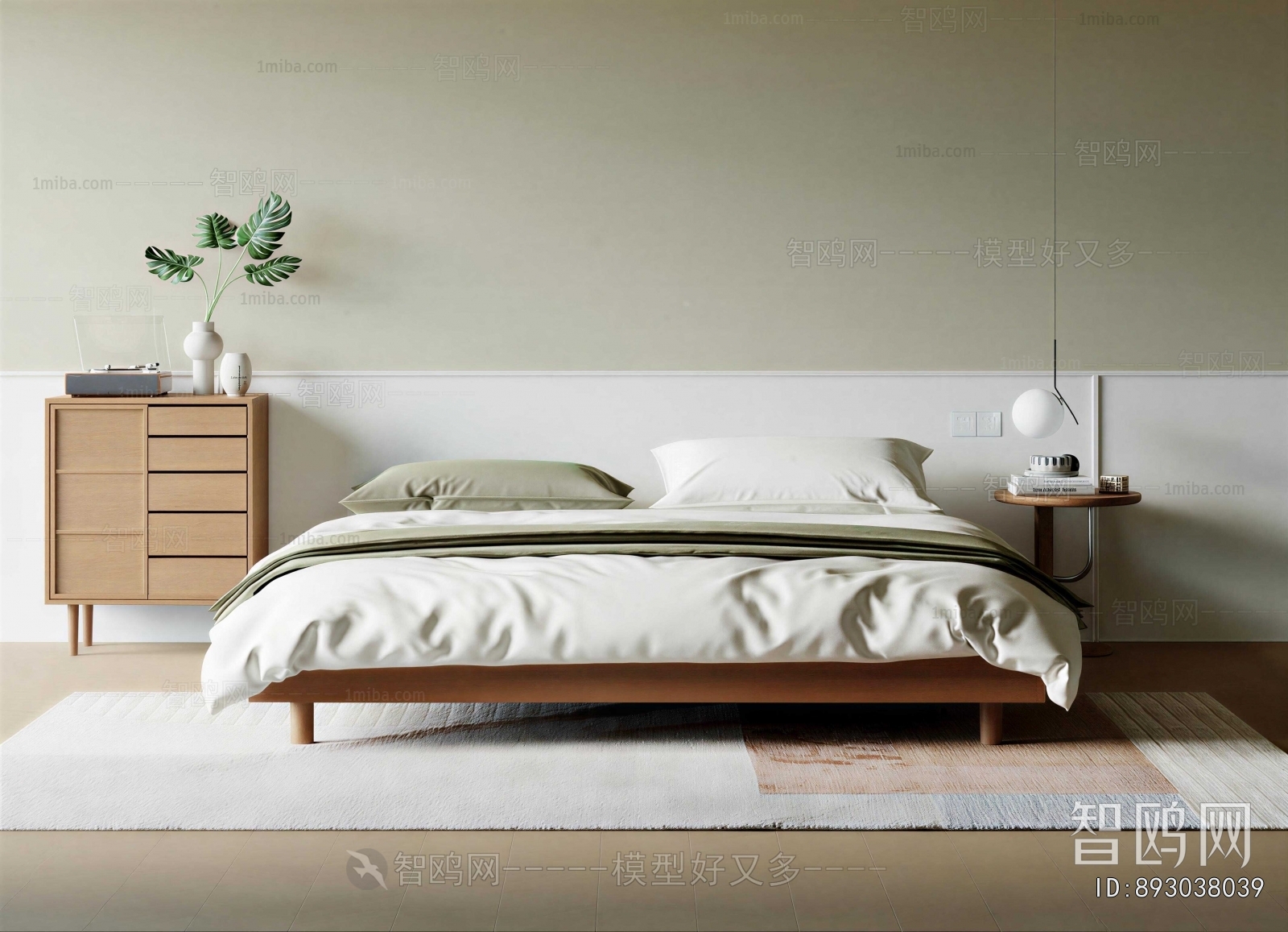 Modern Double Bed