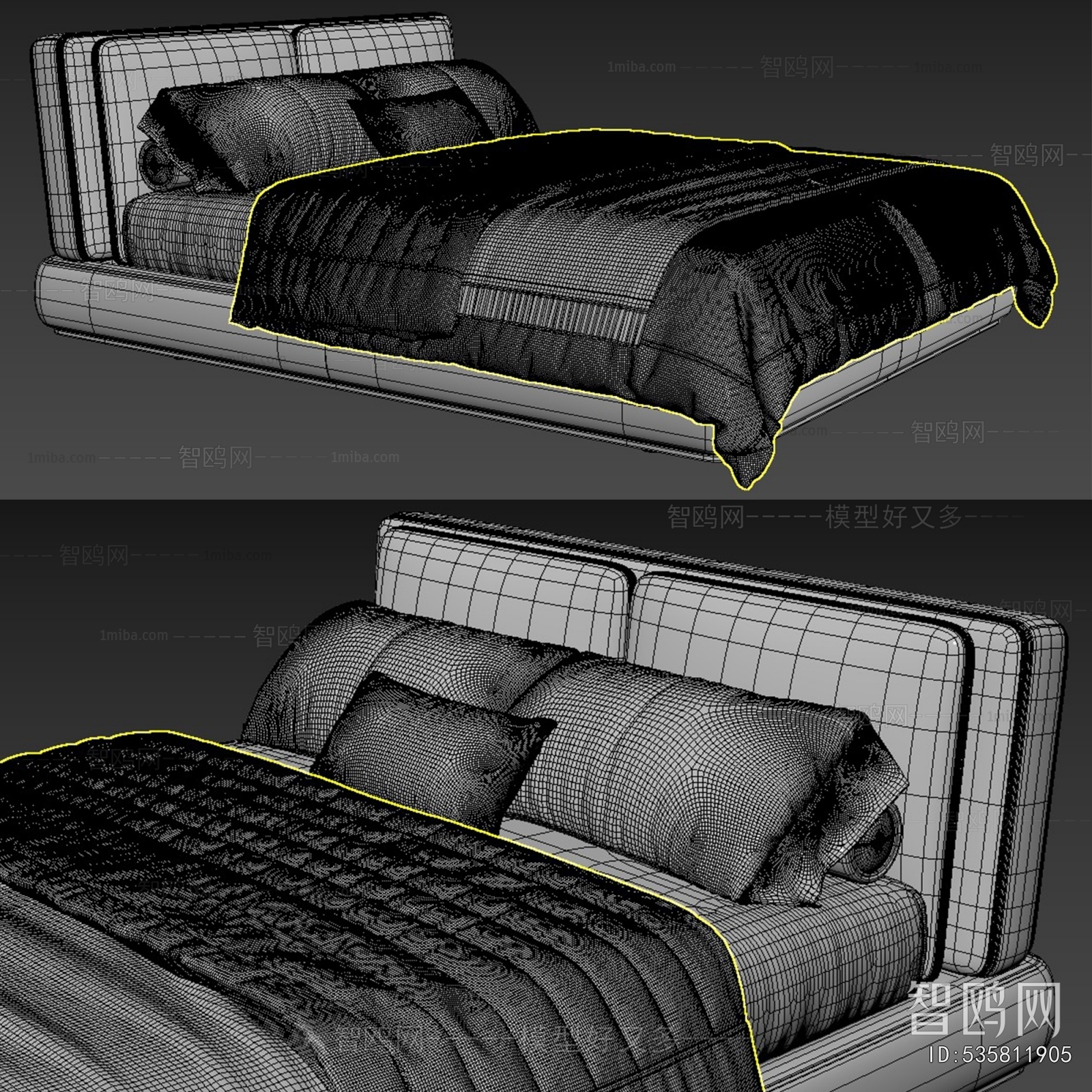 Modern Double Bed